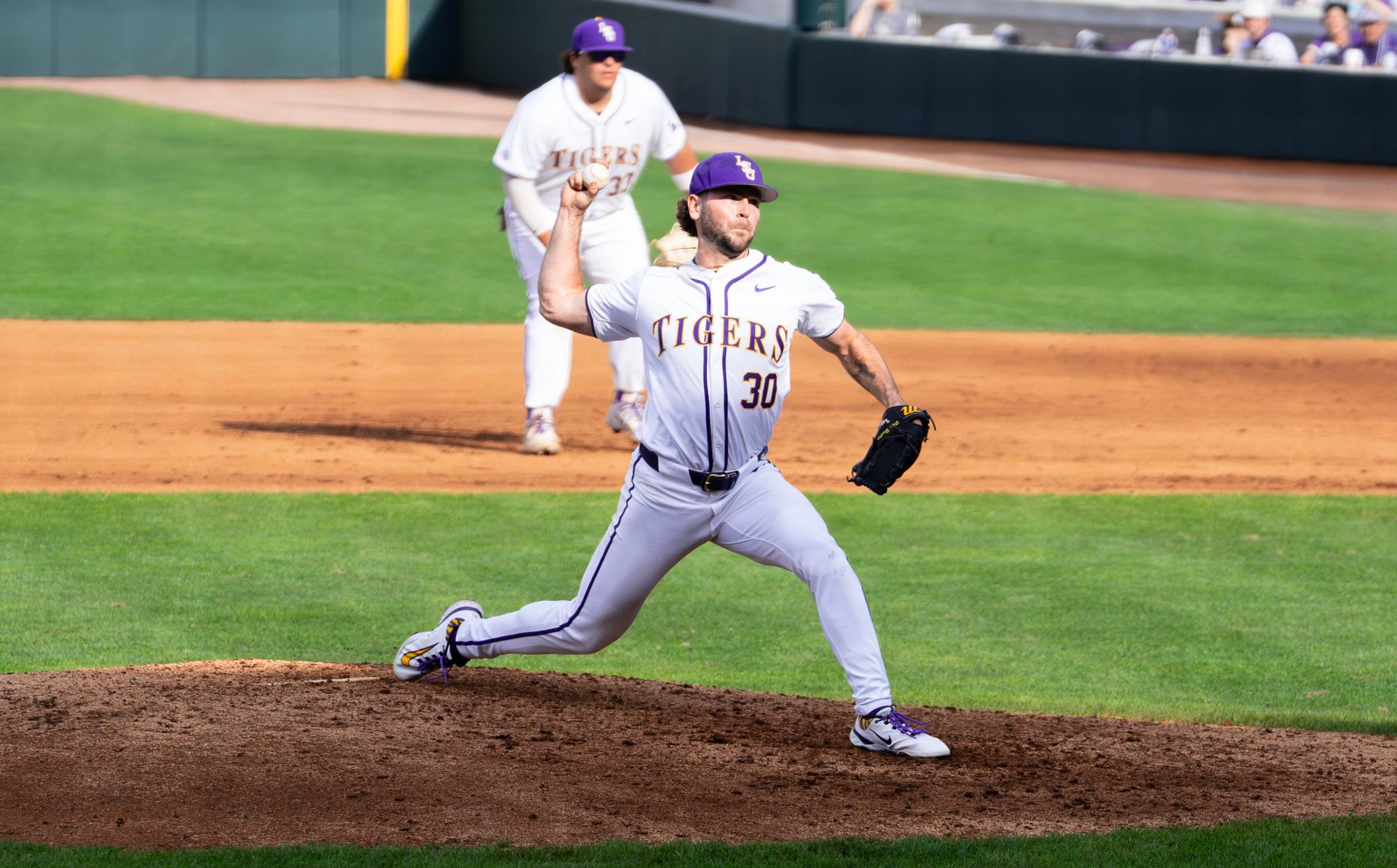 PHOTOS: LSU baseball dominates Milwaukee in home opening series