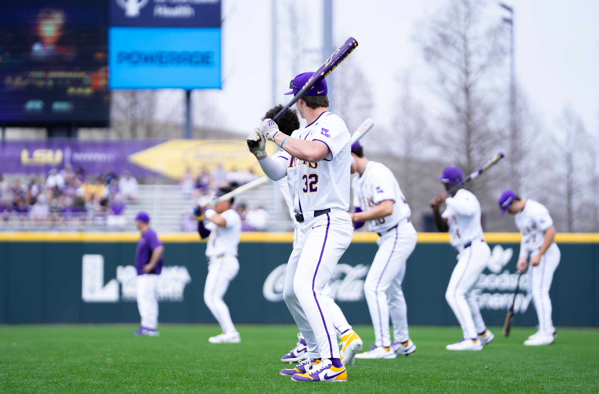 PHOTOS: LSU baseball dominates Milwaukee in home opening series