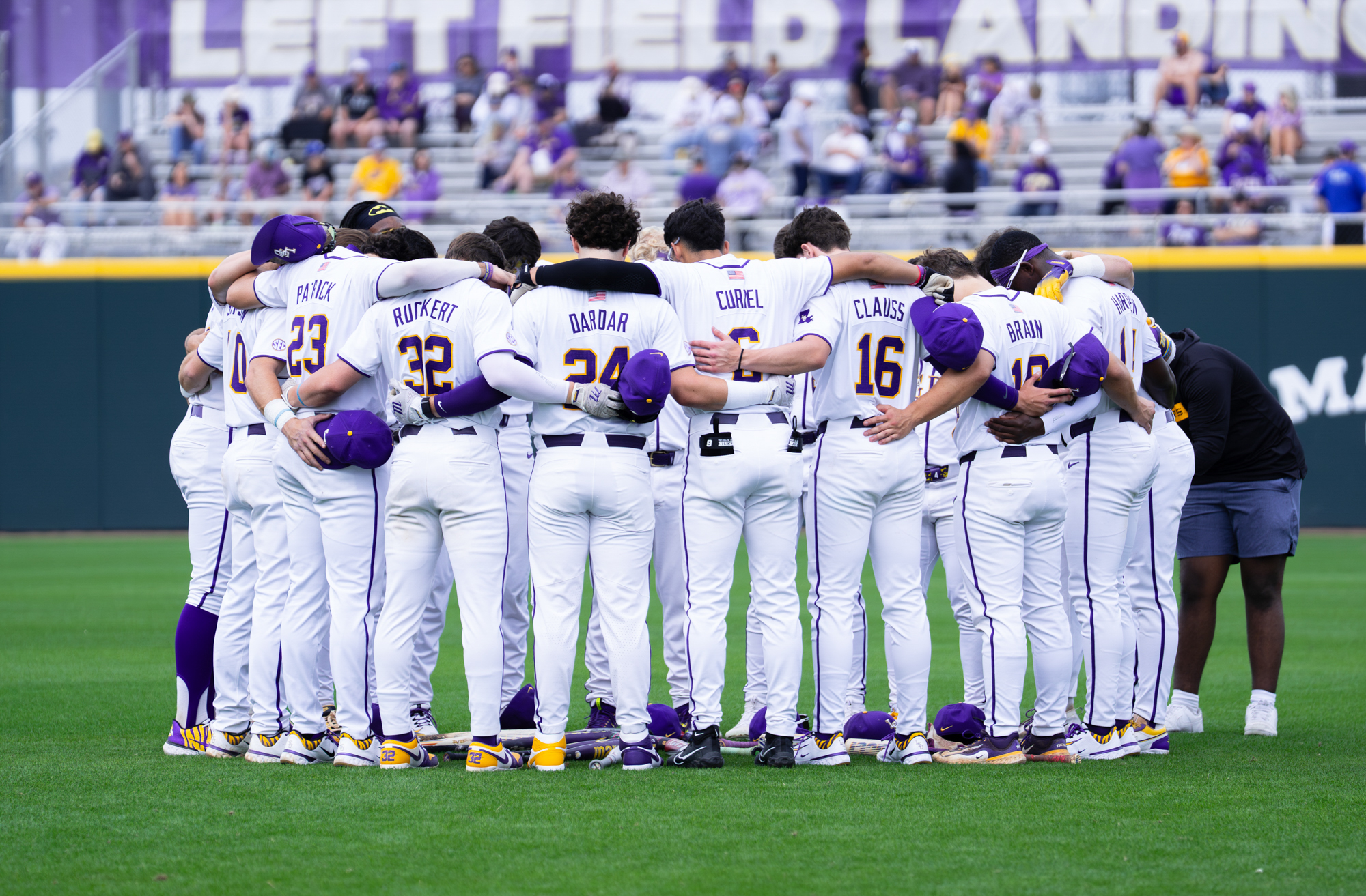 PHOTOS: LSU baseball dominates Milwaukee in home opening series