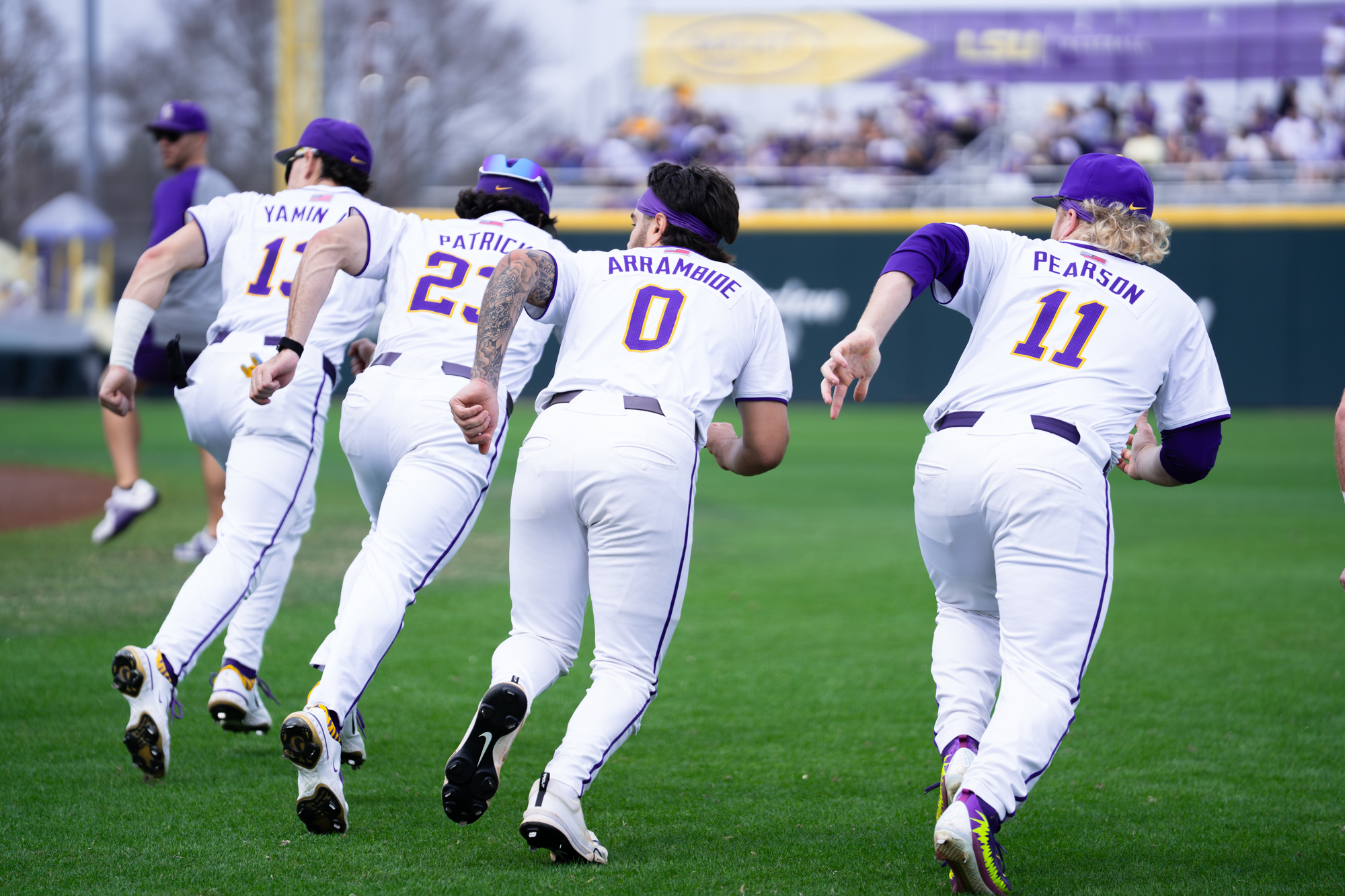 PHOTOS: LSU baseball dominates Milwaukee in home opening series