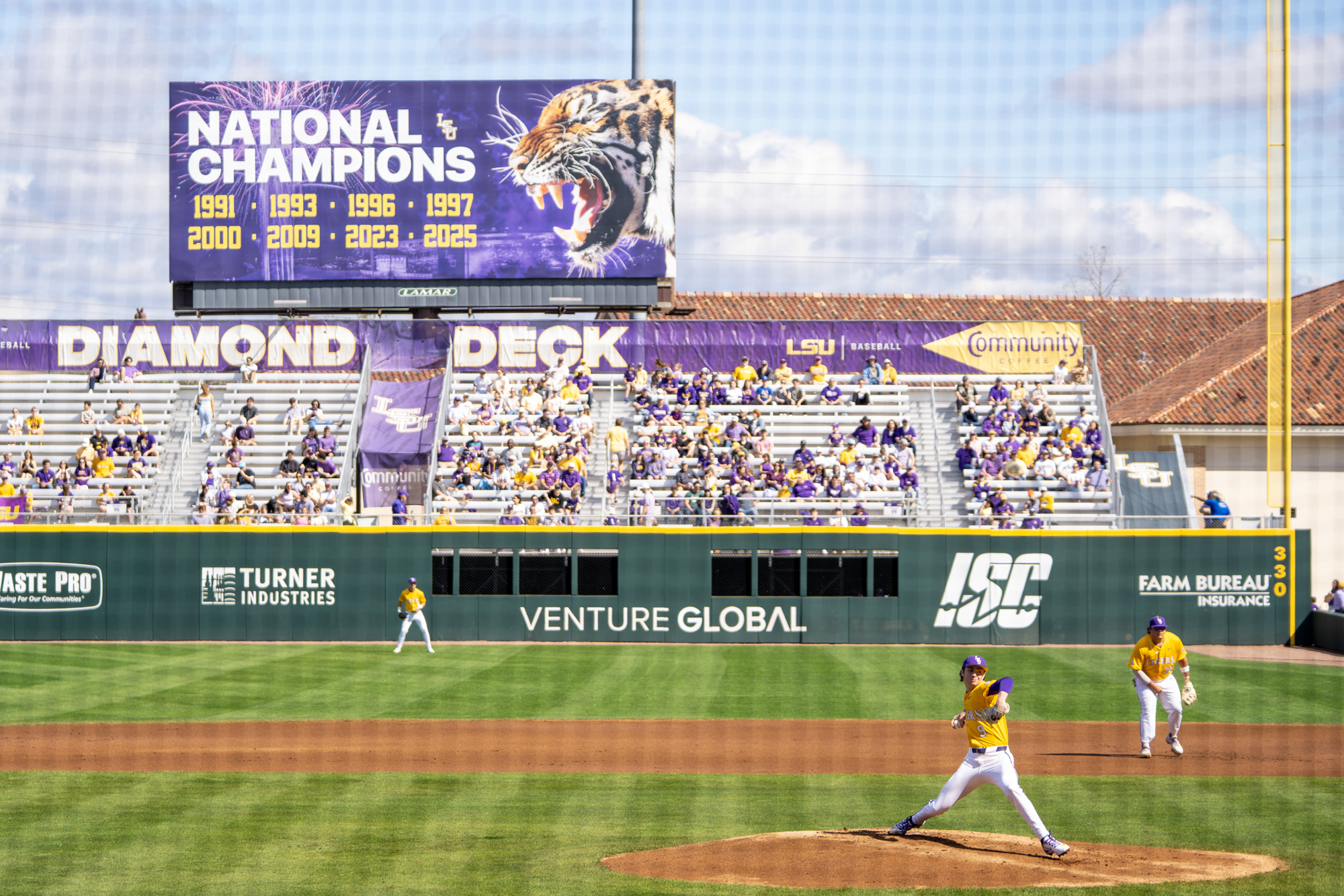 PHOTOS: LSU baseball dominates Milwaukee in home opening series