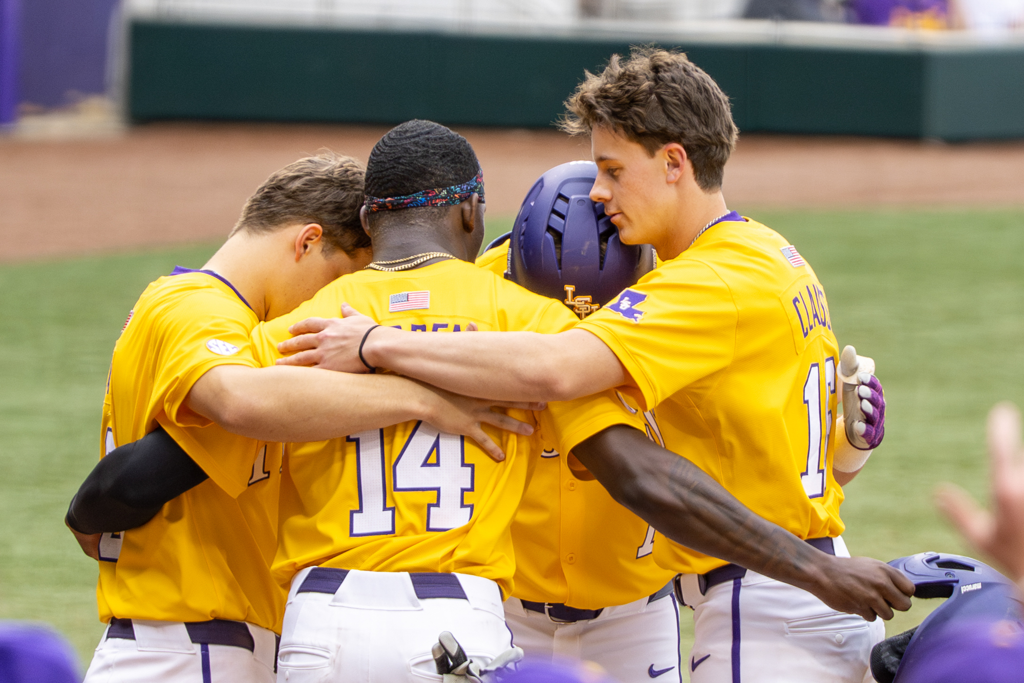 PHOTOS: LSU baseball dominates Milwaukee in home opening series