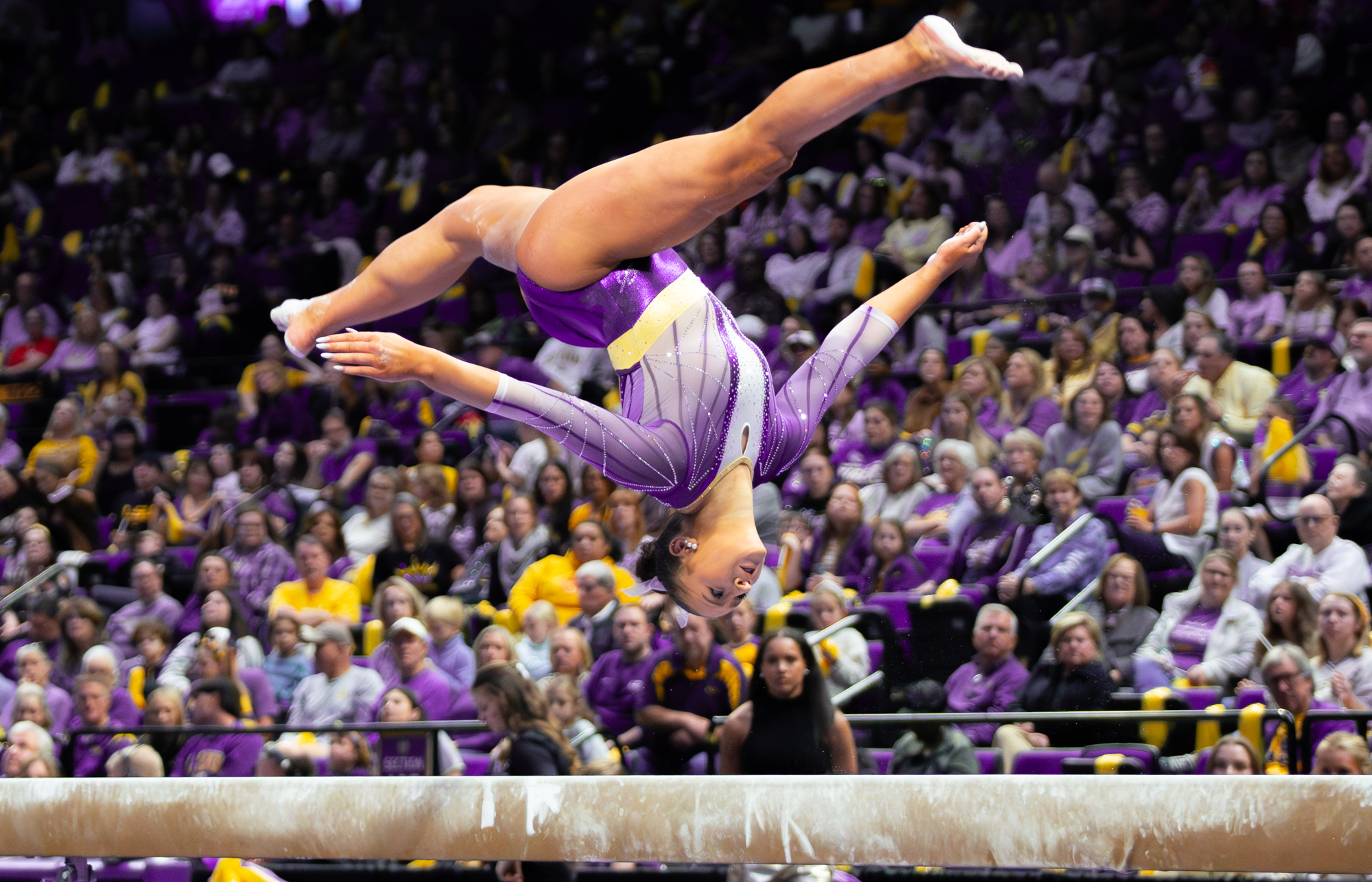 PHOTOS: LSU gymnastics bests Penn State