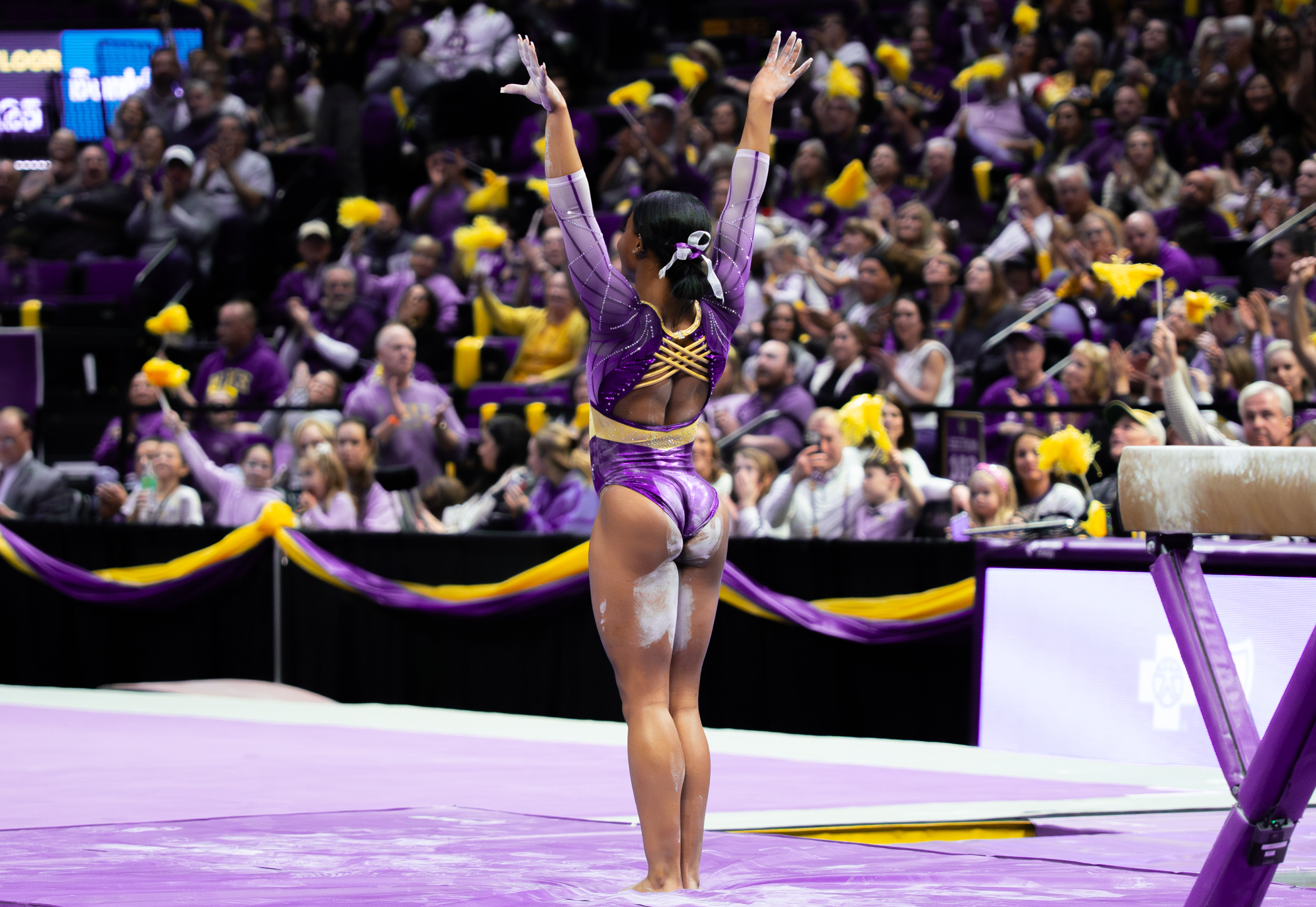 PHOTOS: LSU gymnastics bests Penn State