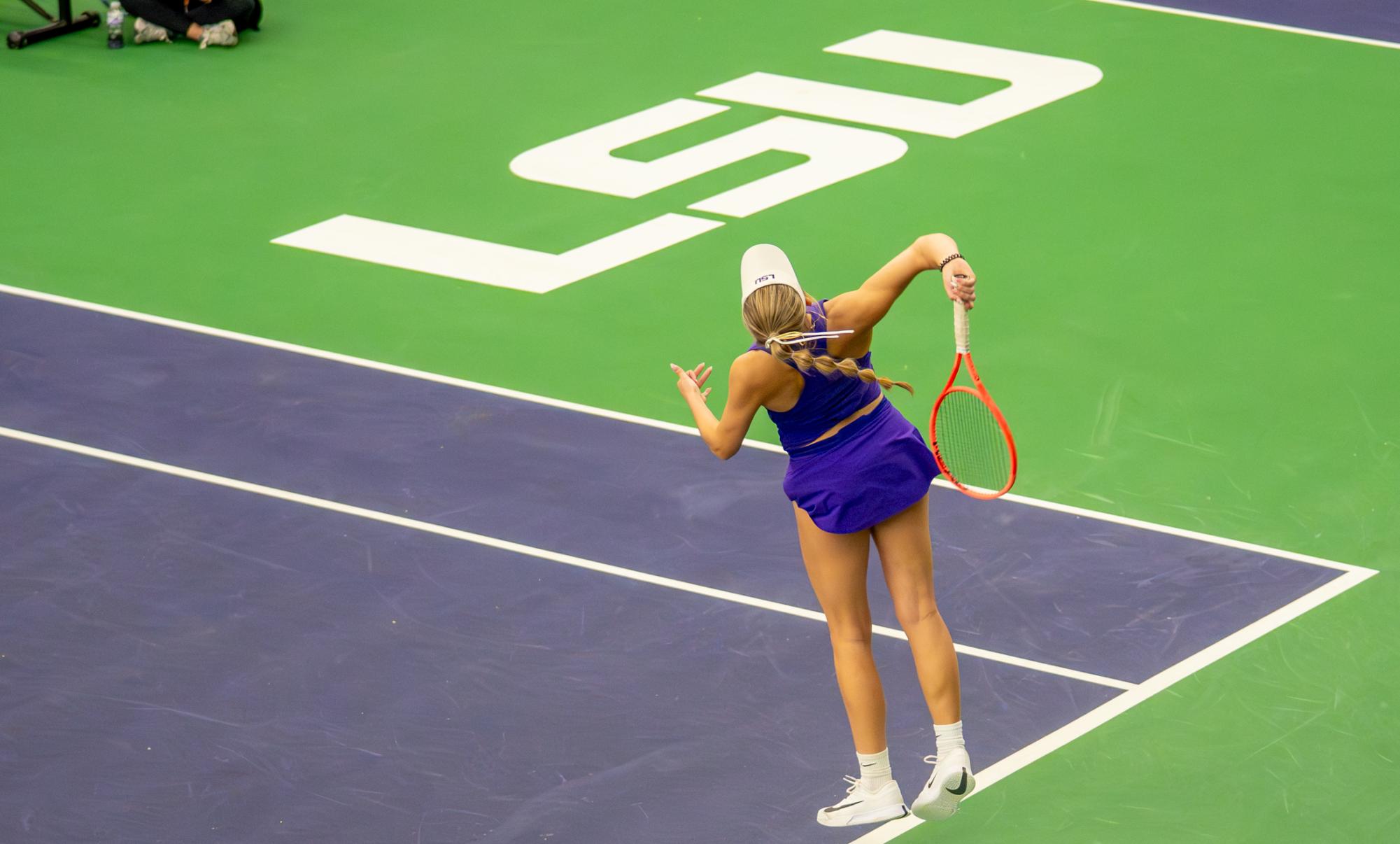 PHOTOS: LSU women's tennis crushes Tulane