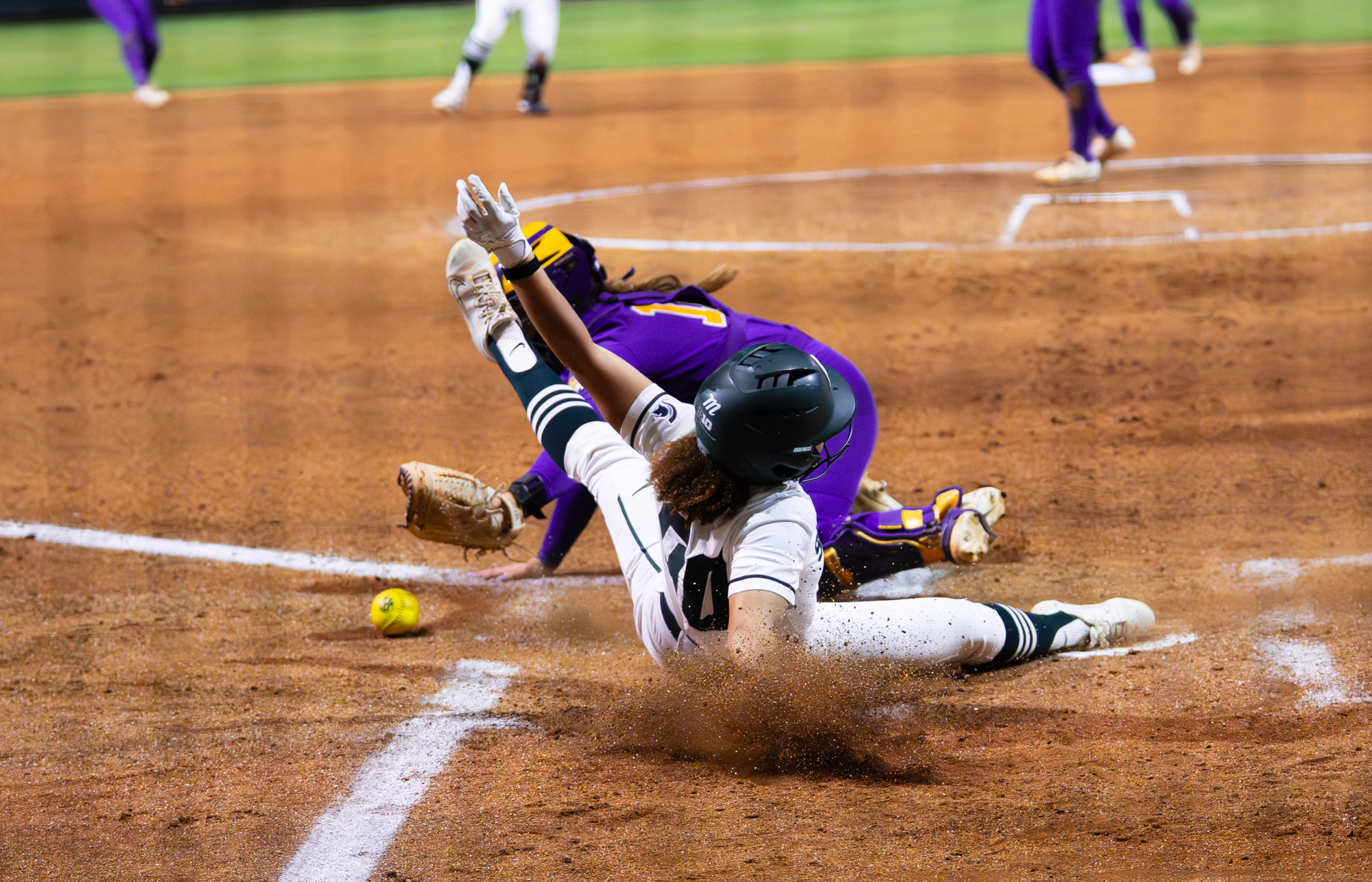 PHOTOS: LSU softball defeats Michigan State after close game