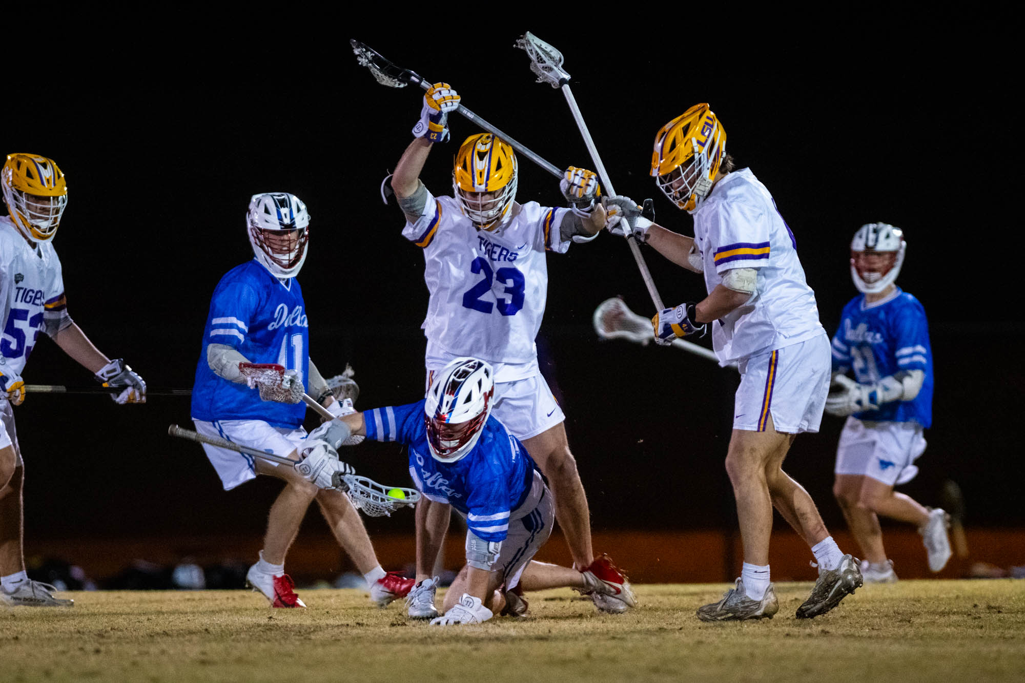 PHOTOS: LSU club men's lacrosse versus SMU
