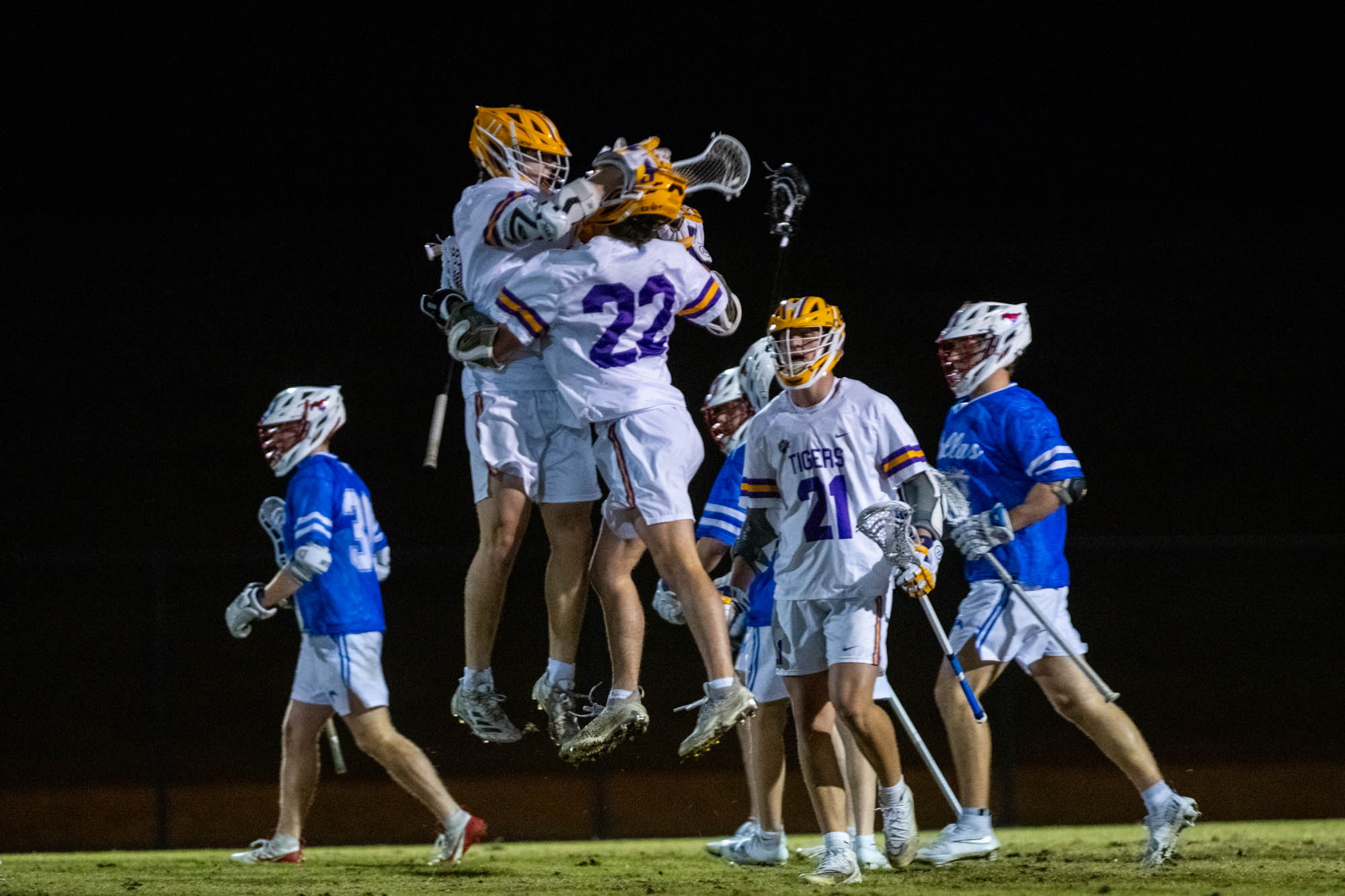 PHOTOS: LSU club men's lacrosse versus SMU