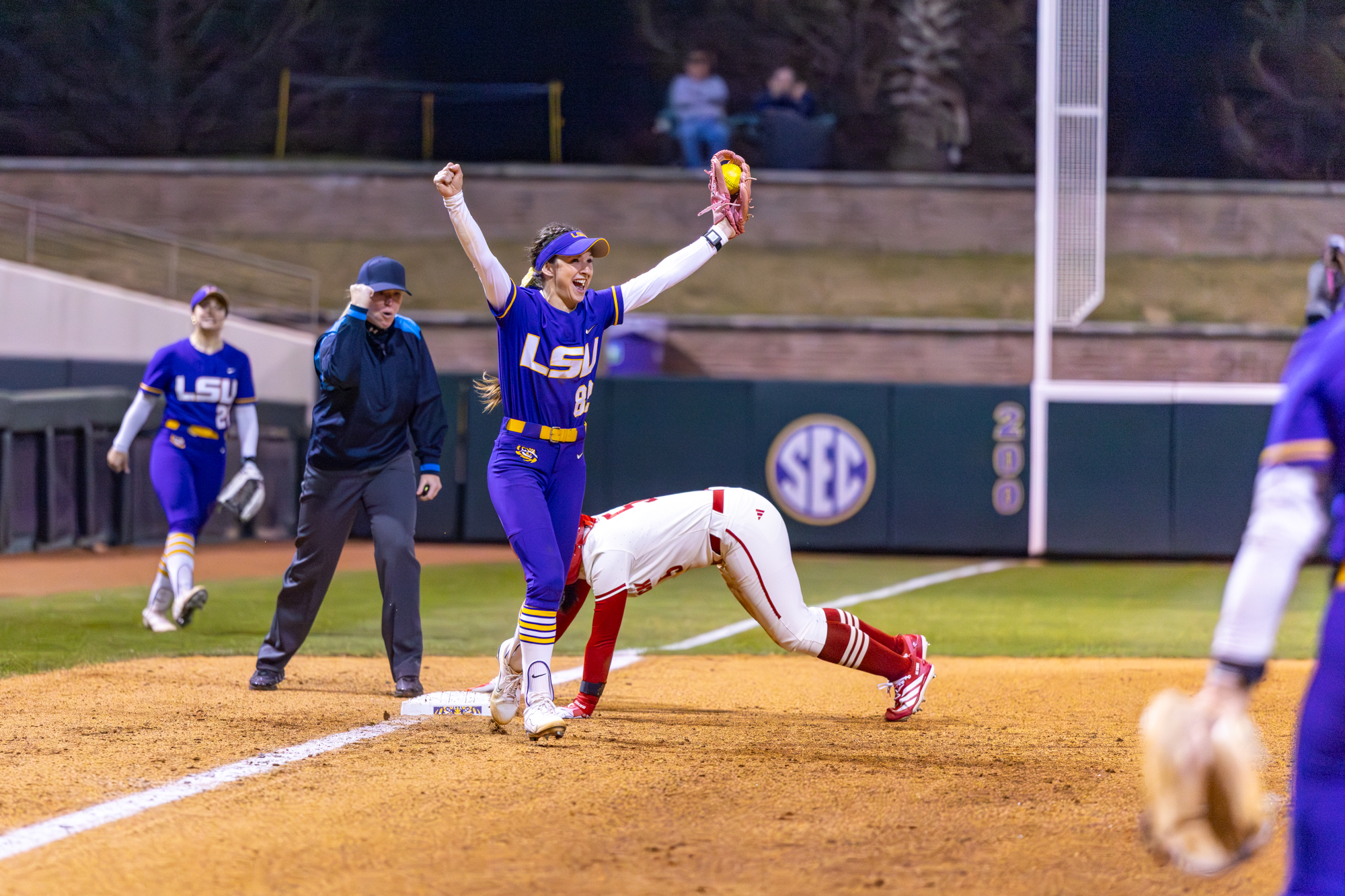 PHOTOS: LSU softball dominates in opening series