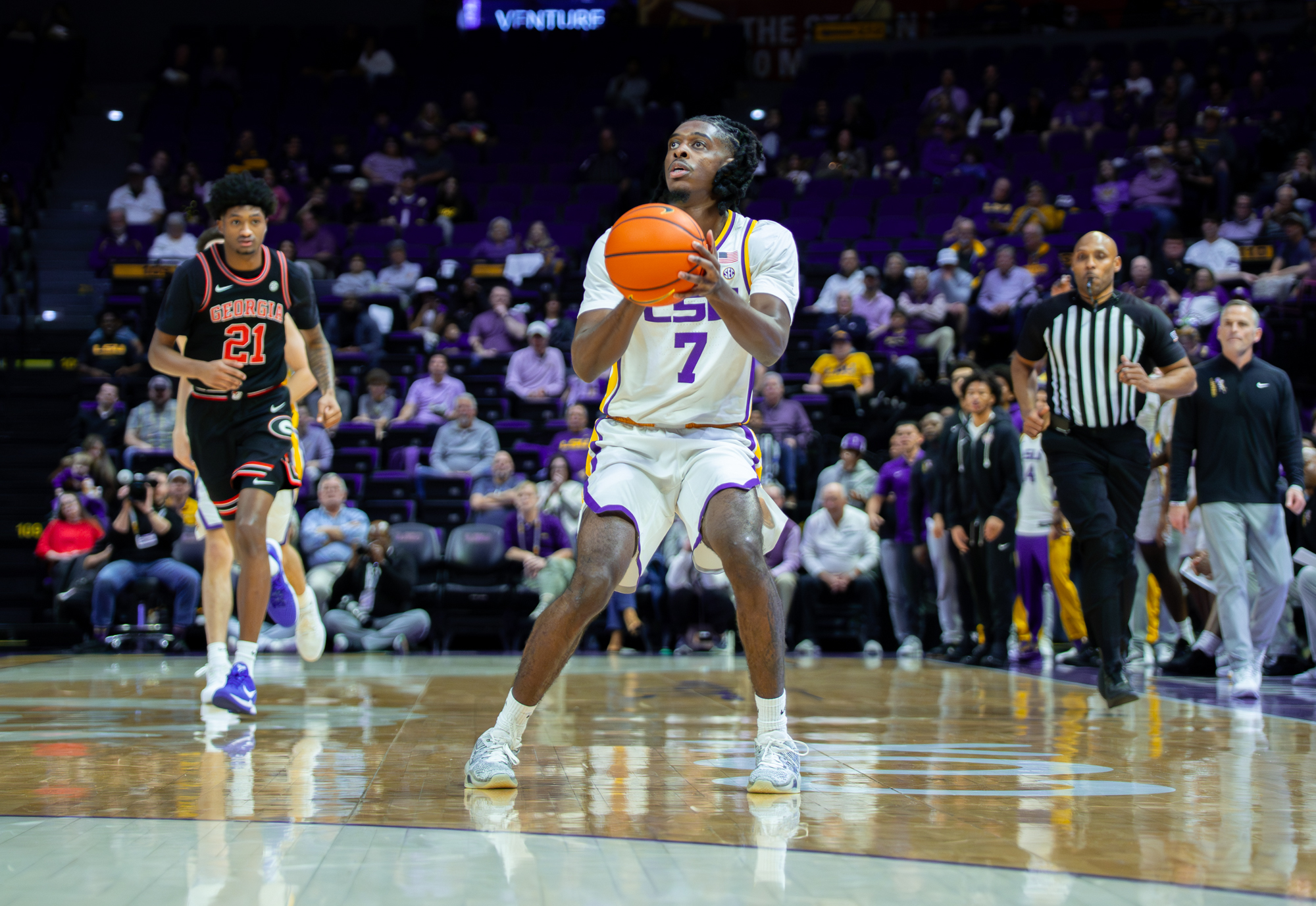 PHOTOS: LSU men's basketball earns eighth SEC loss