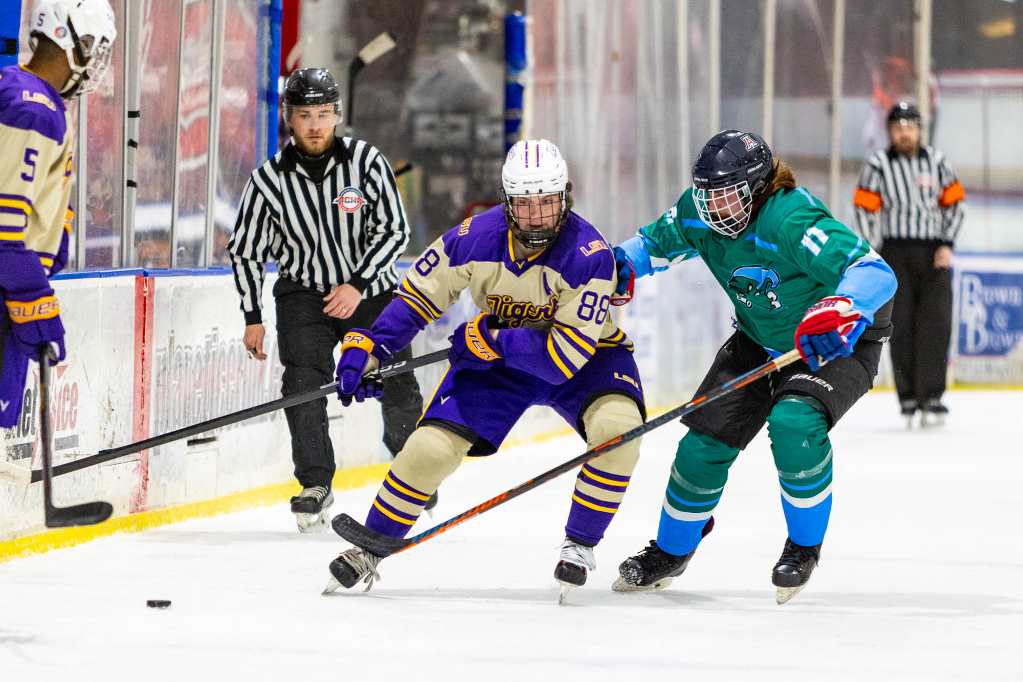 PHOTOS: LSU club hockey crushes Tulane in last home game
