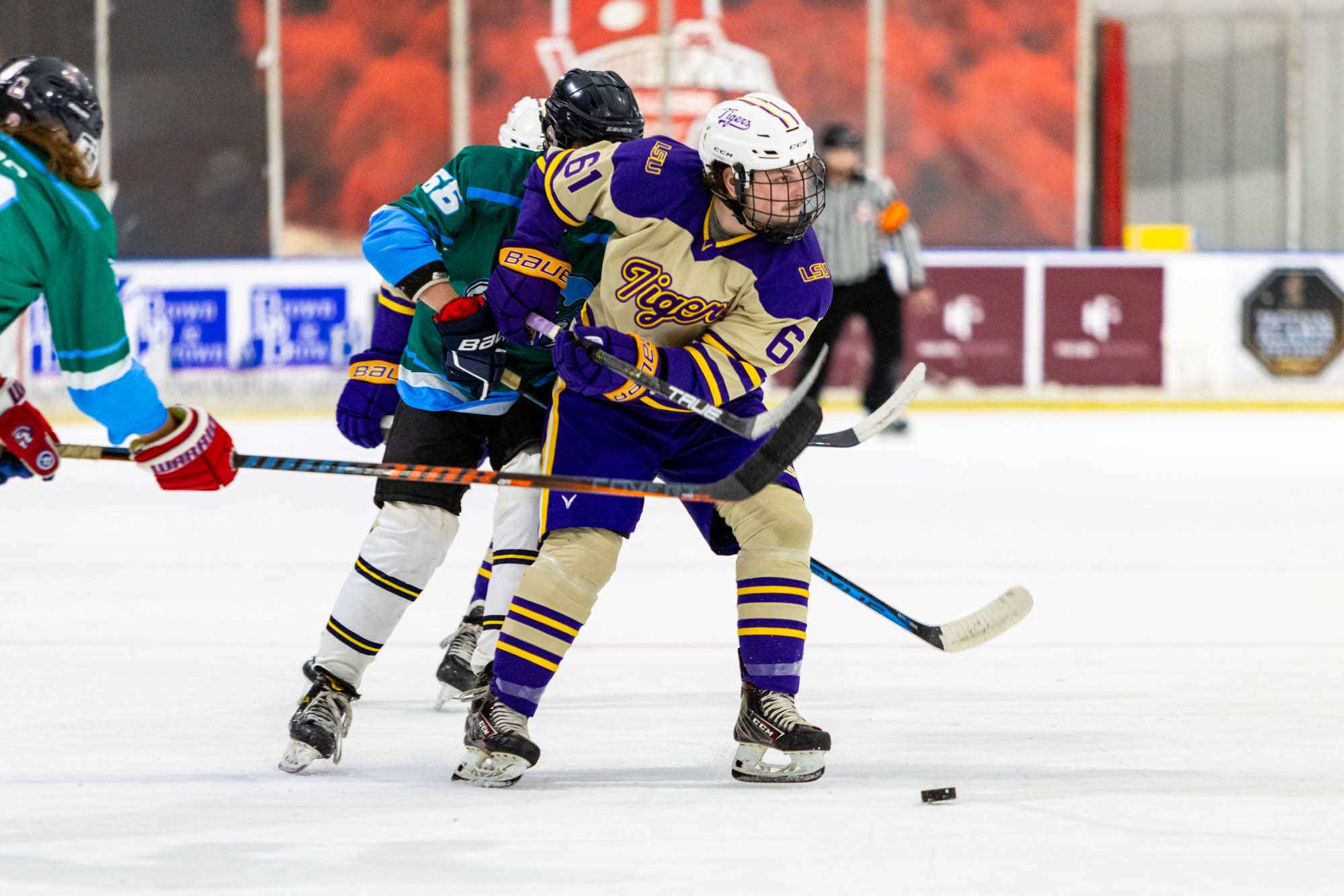 PHOTOS: LSU club hockey crushes Tulane in last home game