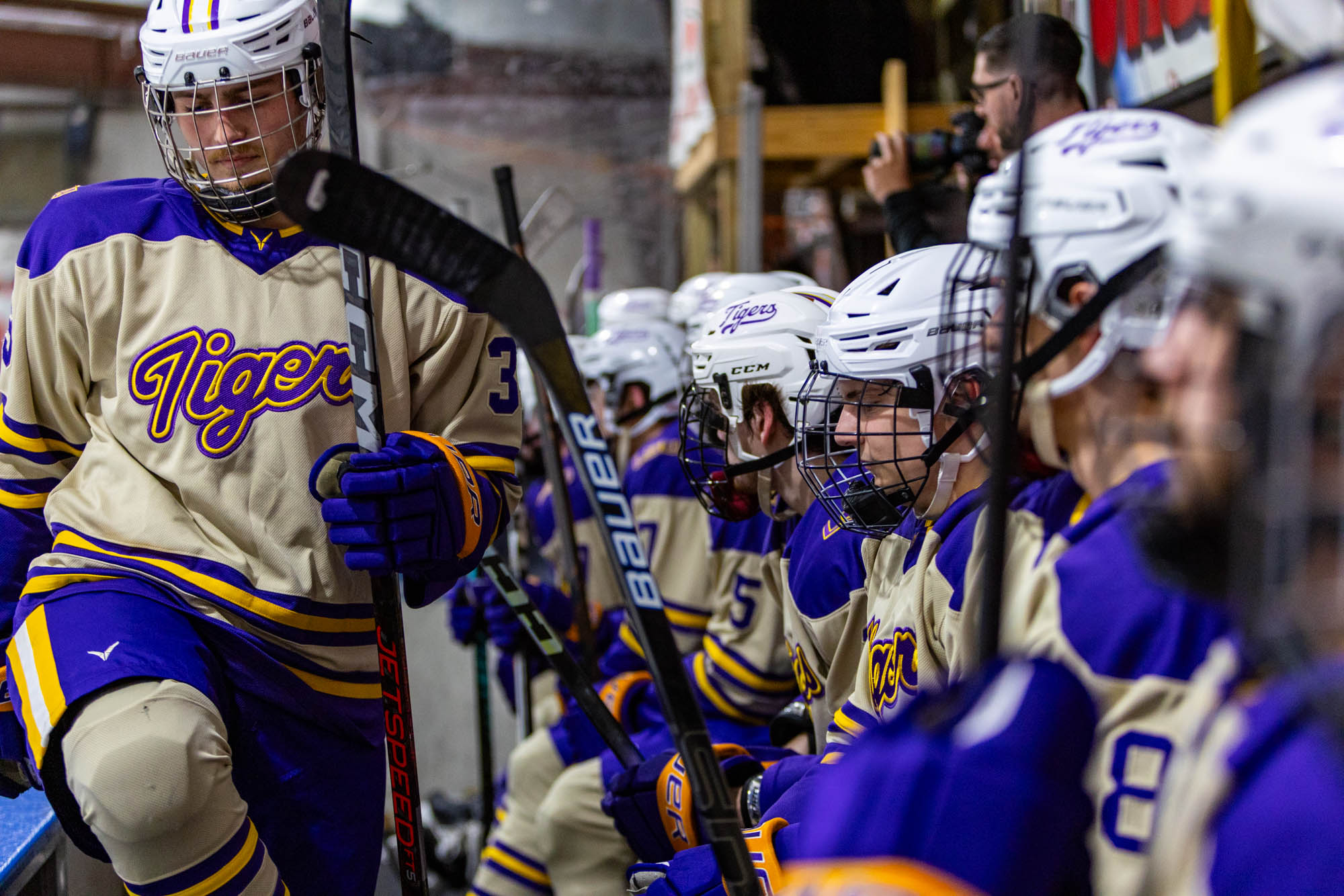 PHOTOS: LSU club hockey crushes Tulane in last home game