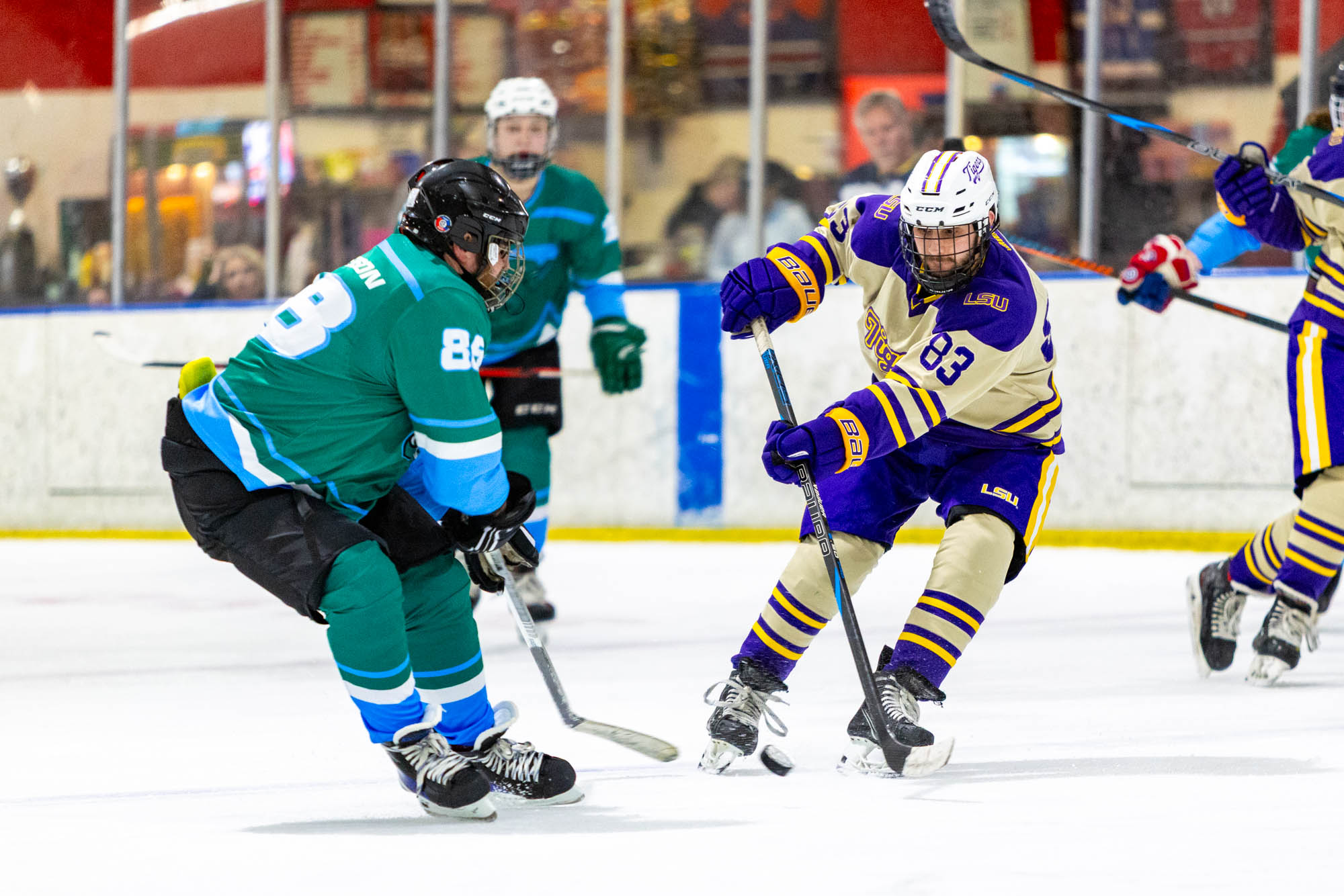 PHOTOS: LSU club hockey crushes Tulane in last home game