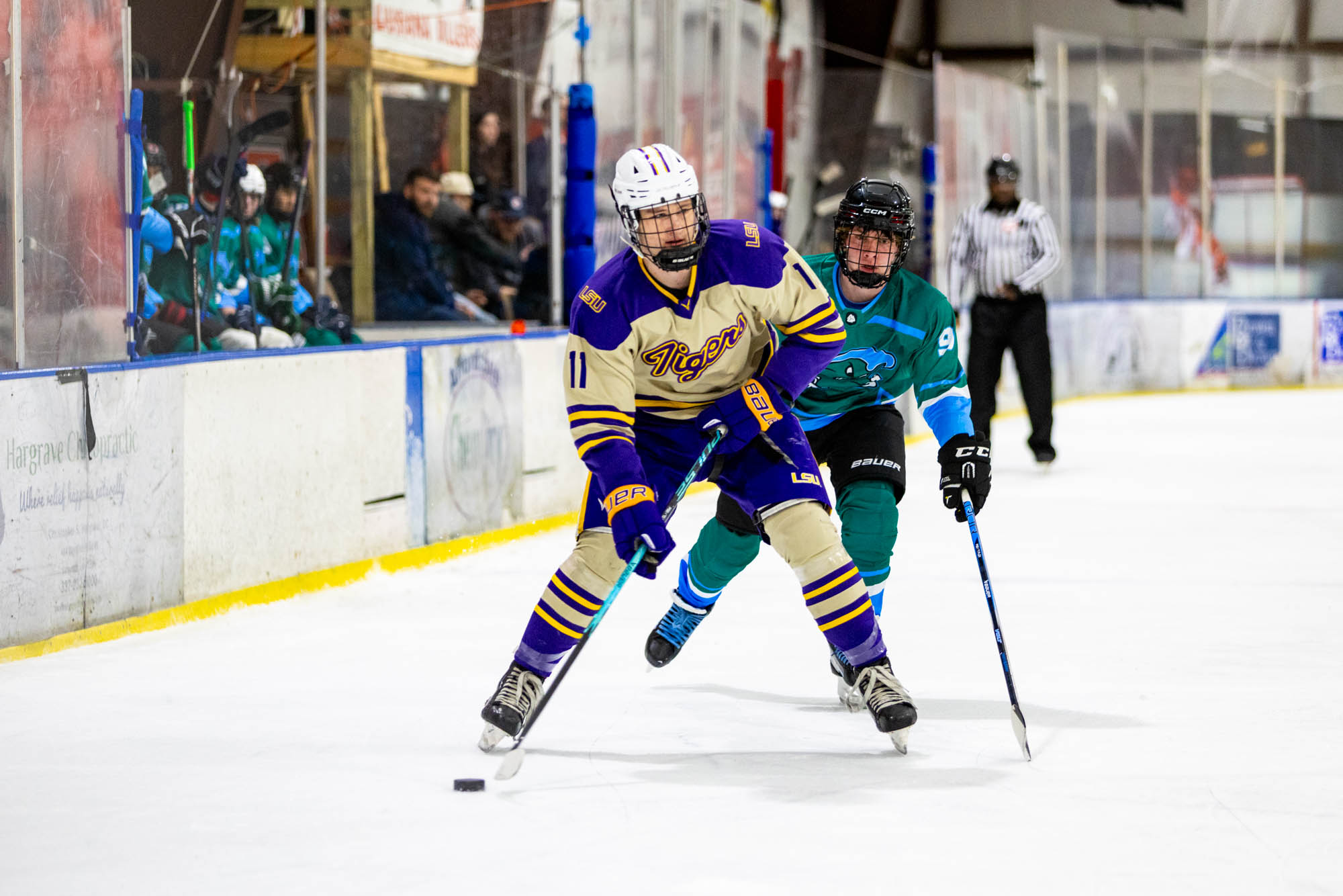 PHOTOS: LSU club hockey crushes Tulane in last home game
