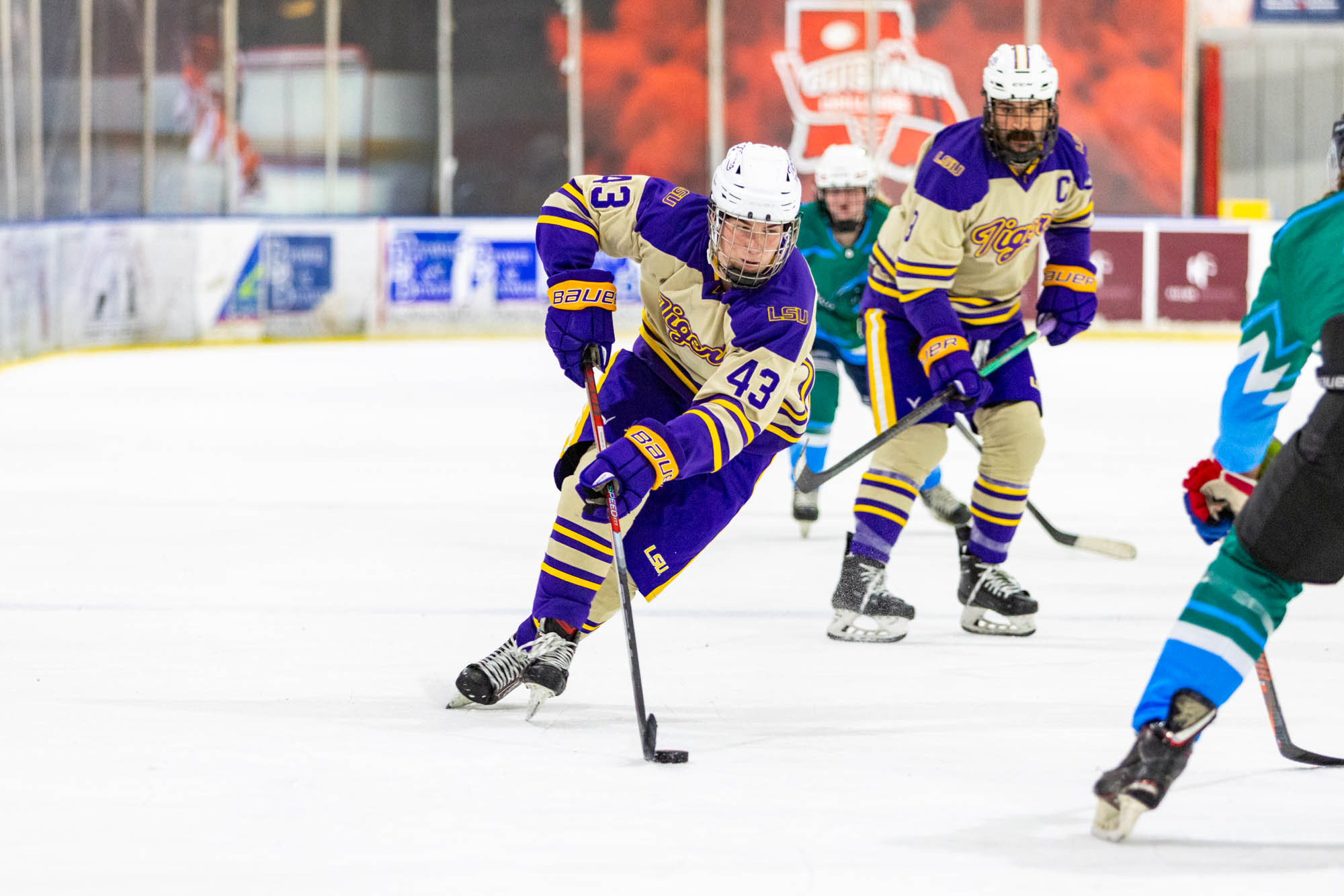 PHOTOS: LSU club hockey crushes Tulane in last home game