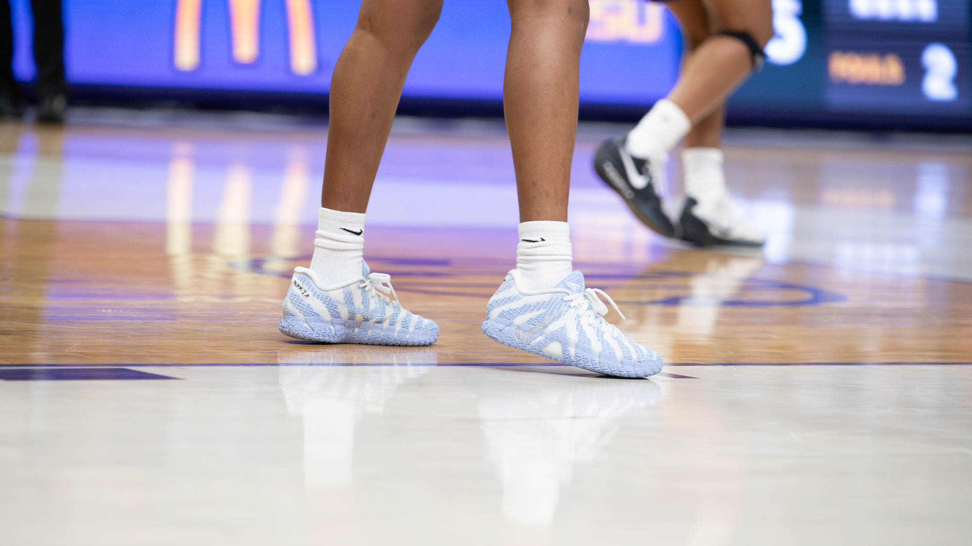 See how LSU women's basketball players use shoes to express their personality