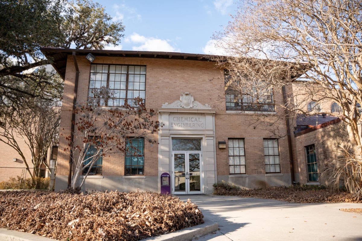 A building sits Monday, Feb. 9, 2026 on LSU campus in Baton Rouge, La.