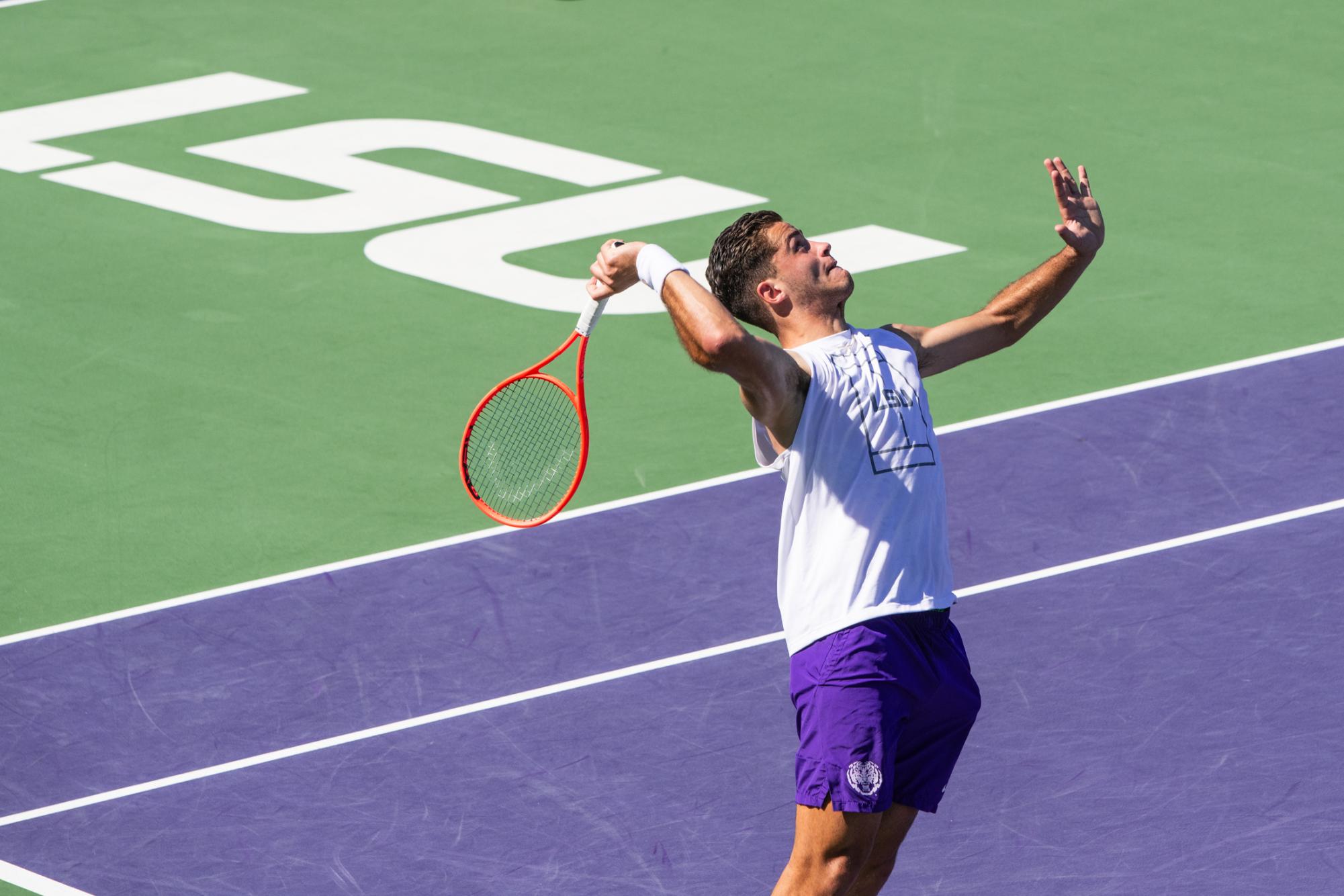 PHOTOS: LSU tennis defeats Ole Miss in SEC opener