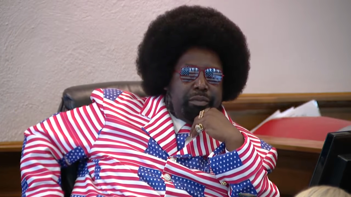 CORRECTS LOCATION: In this image taken from video, rap artist Afroman testifies in court on Tuesday, March 17, 2026, in West Union, Ohio. 

