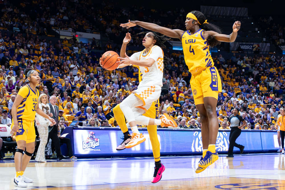 PHOTOS: LSU women's basketball defeats Tennessee on Senior Night