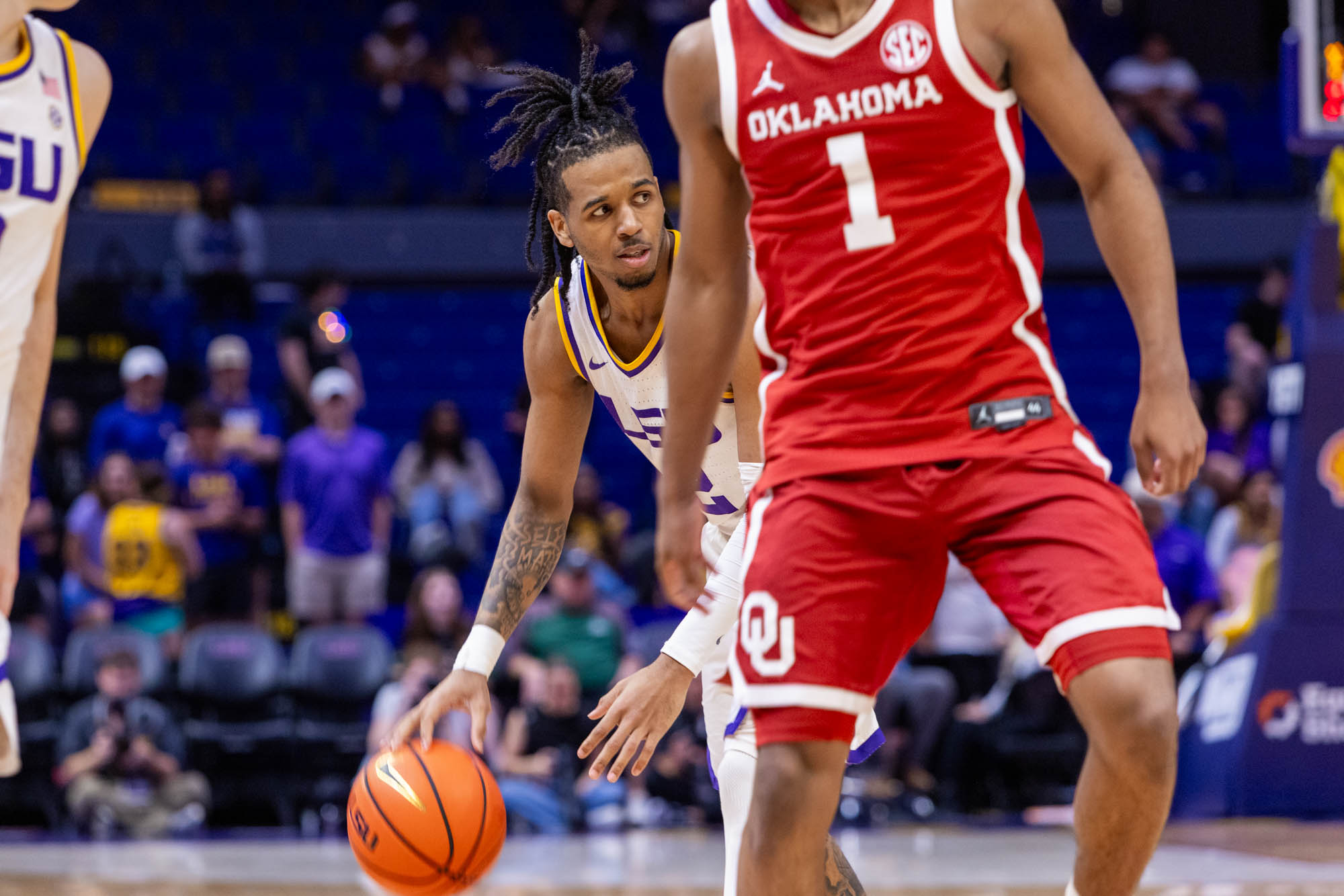 PHOTOS: LSU men's basketball loses to Oklahoma