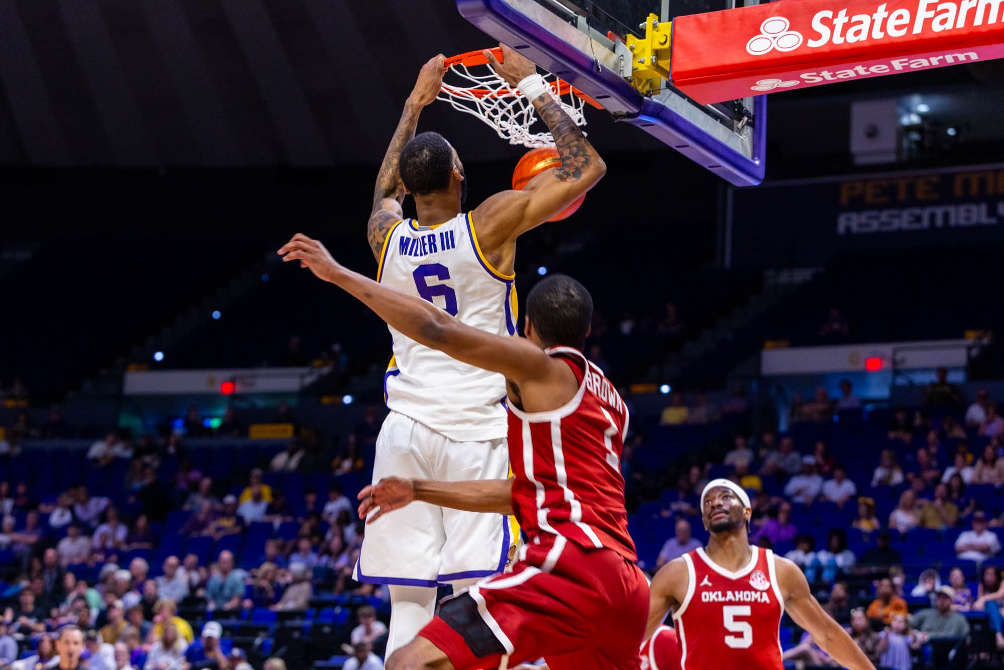 PHOTOS: LSU men's basketball loses to Oklahoma