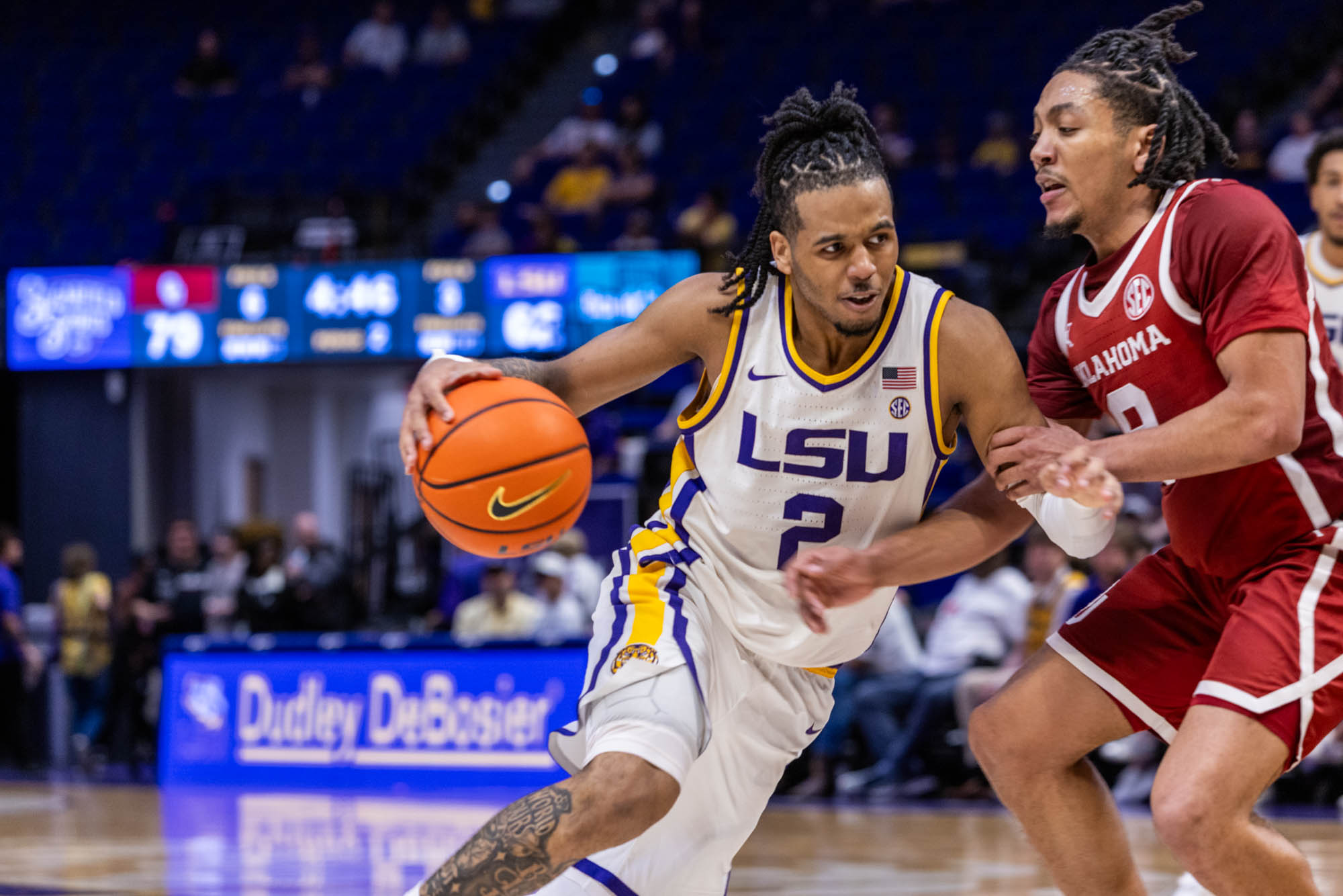 PHOTOS: LSU men's basketball loses to Oklahoma