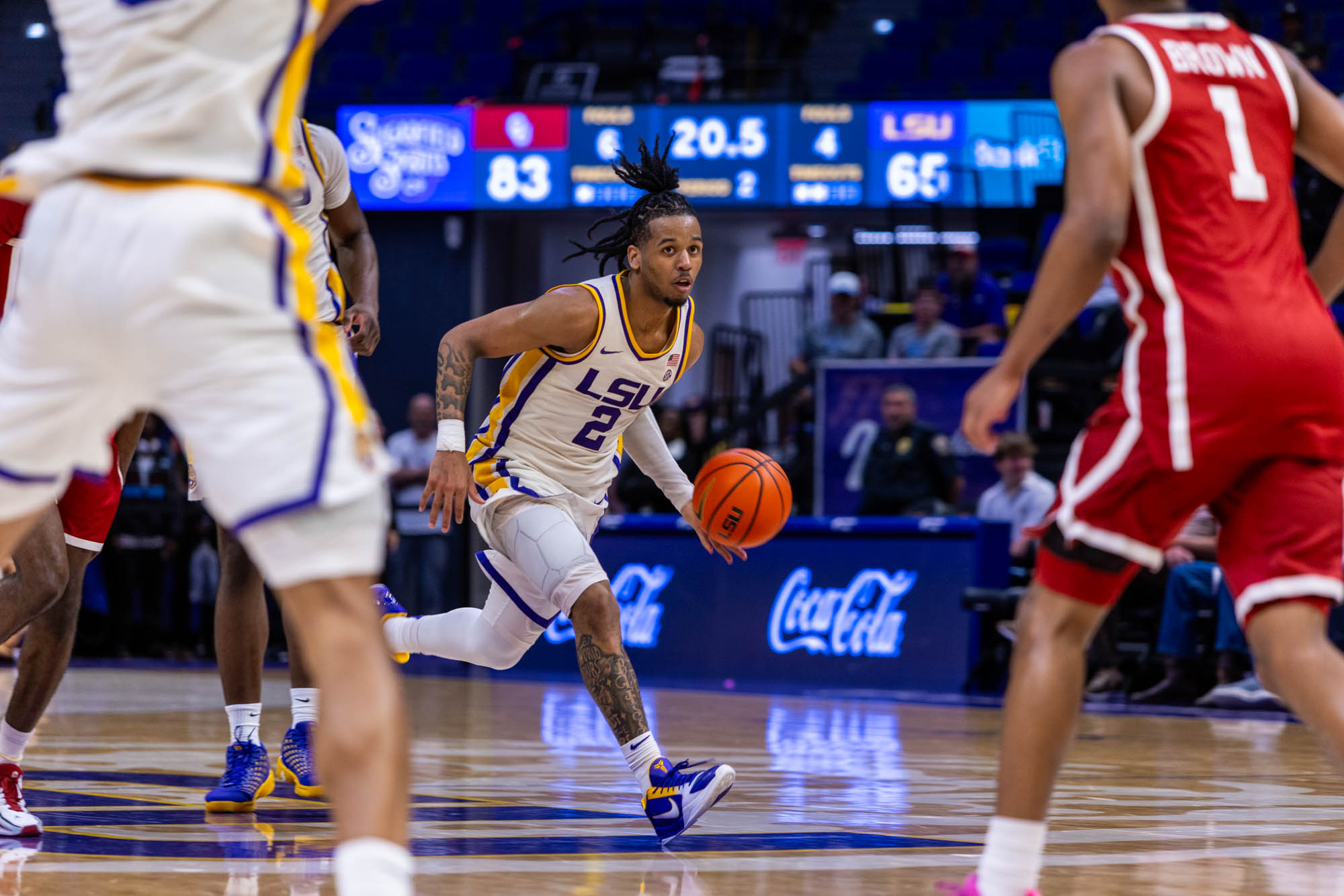 PHOTOS: LSU men's basketball loses to Oklahoma