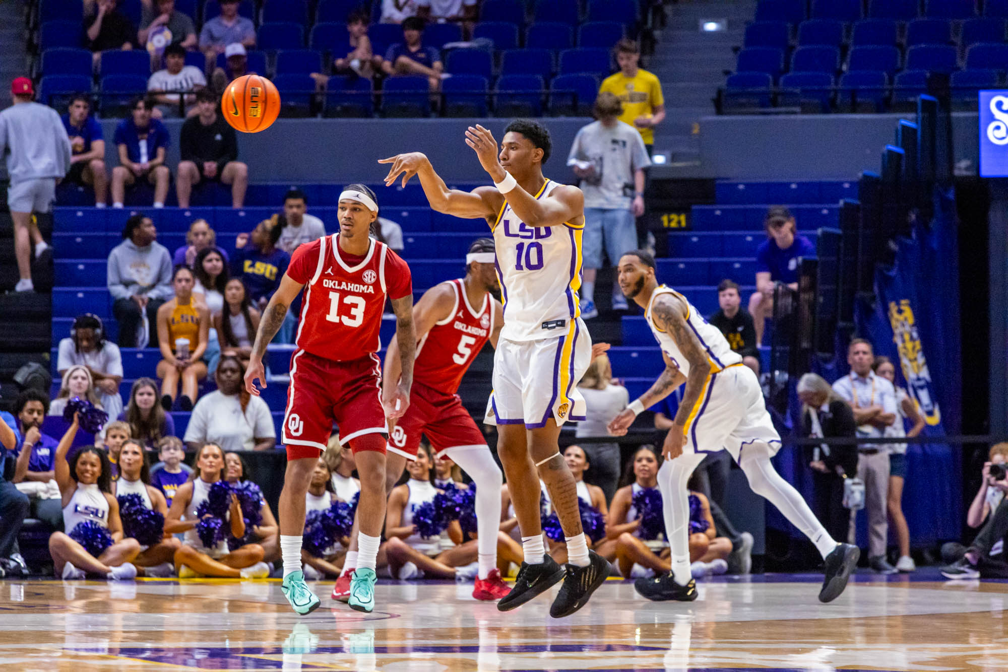 PHOTOS: LSU men's basketball loses to Oklahoma
