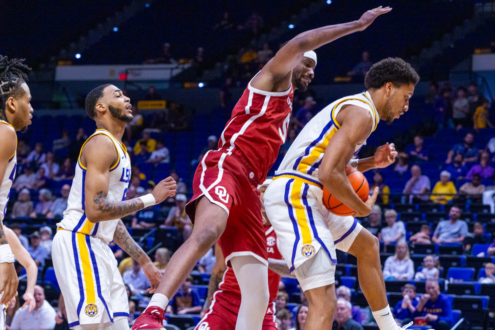 PHOTOS: LSU men's basketball loses to Oklahoma