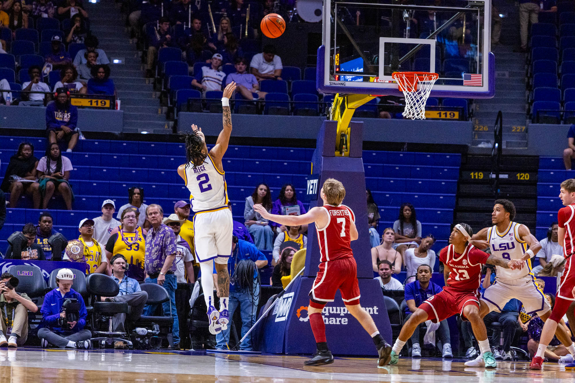 PHOTOS: LSU men's basketball loses to Oklahoma