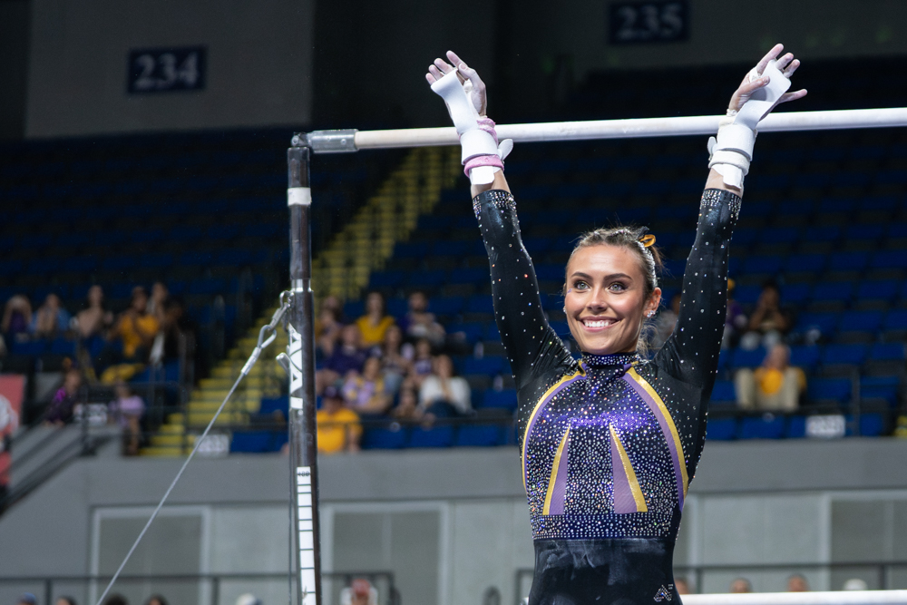 PHOTOS: LSU gymnastics tops Podium Challenge