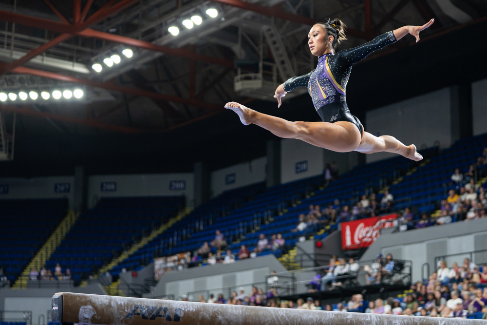 PHOTOS: LSU gymnastics tops Podium Challenge