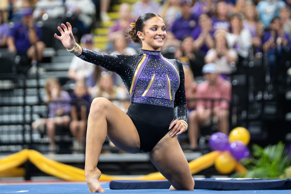 PHOTOS: LSU gymnastics tops Podium Challenge