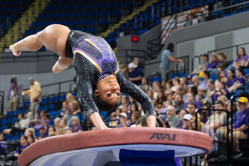 PHOTOS: LSU gymnastics tops Podium Challenge