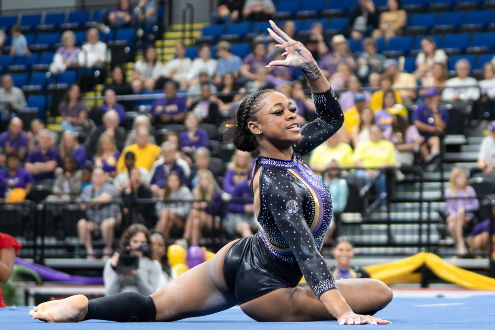 PHOTOS: LSU gymnastics tops Podium Challenge