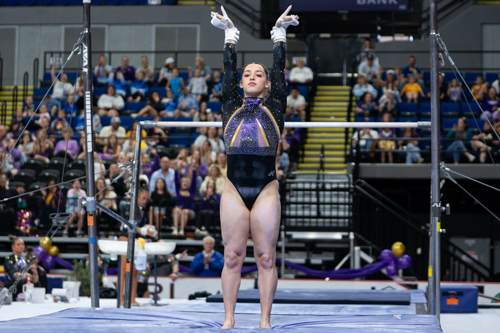 PHOTOS: LSU gymnastics tops Podium Challenge