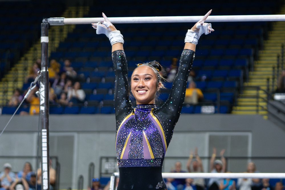 PHOTOS: LSU gymnastics tops Podium Challenge
