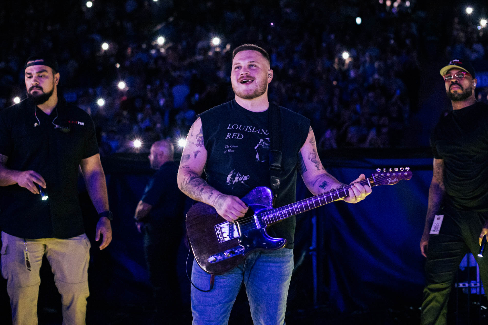 PHOTOS: Zach Bryan performs at Tiger Stadium