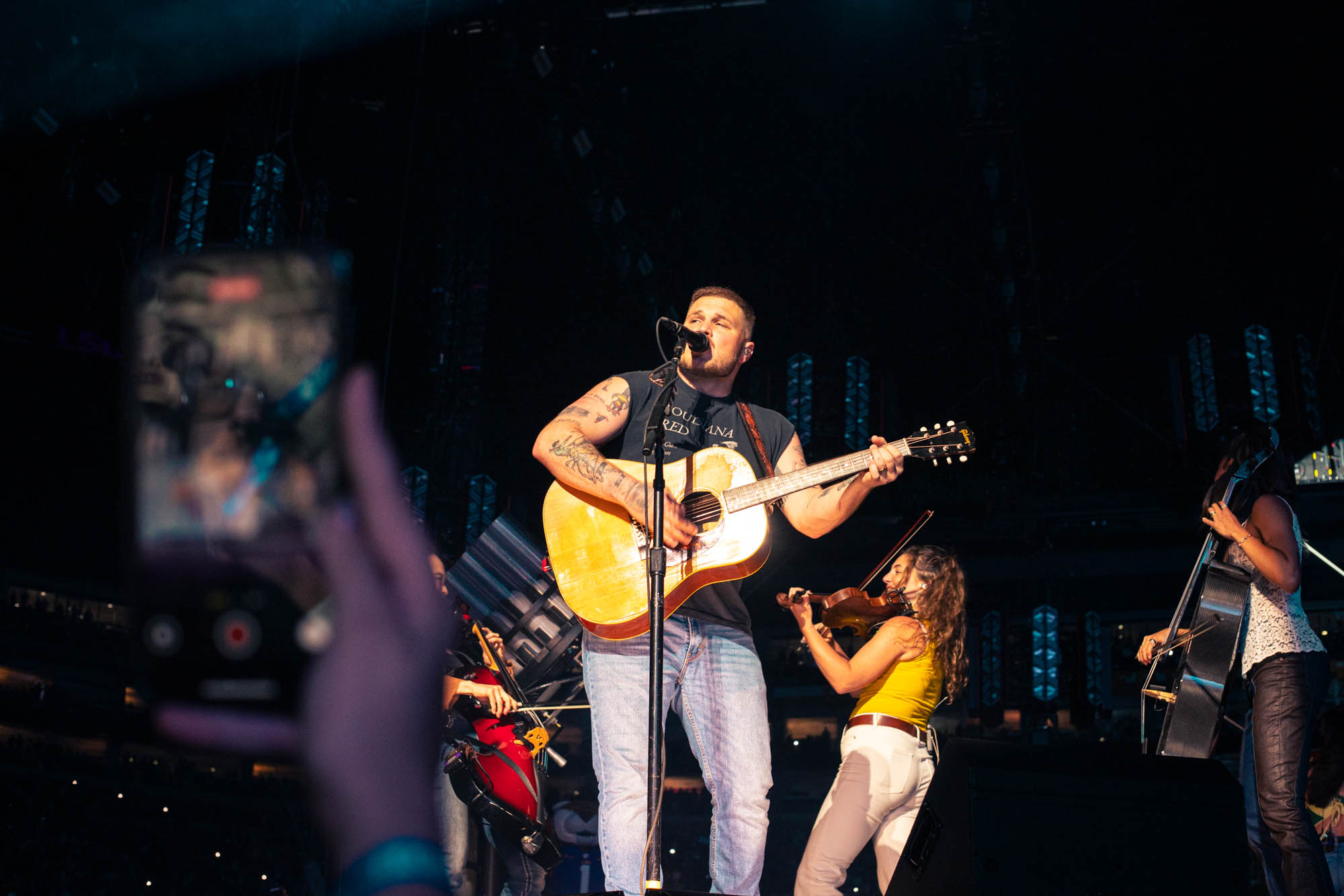 PHOTOS: Zach Bryan performs at Tiger Stadium
