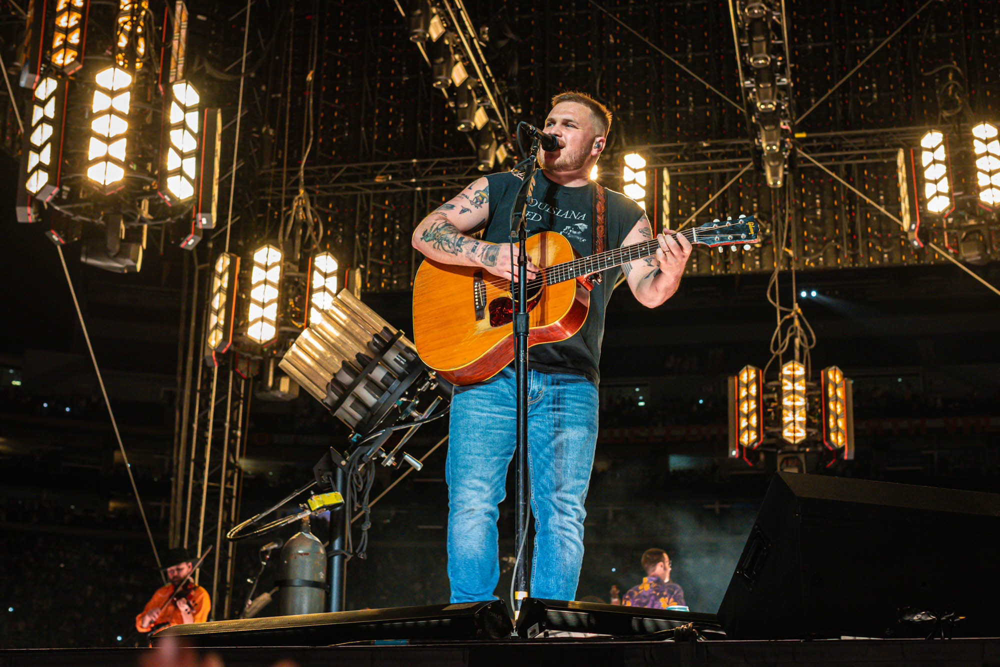 PHOTOS: Zach Bryan performs at Tiger Stadium