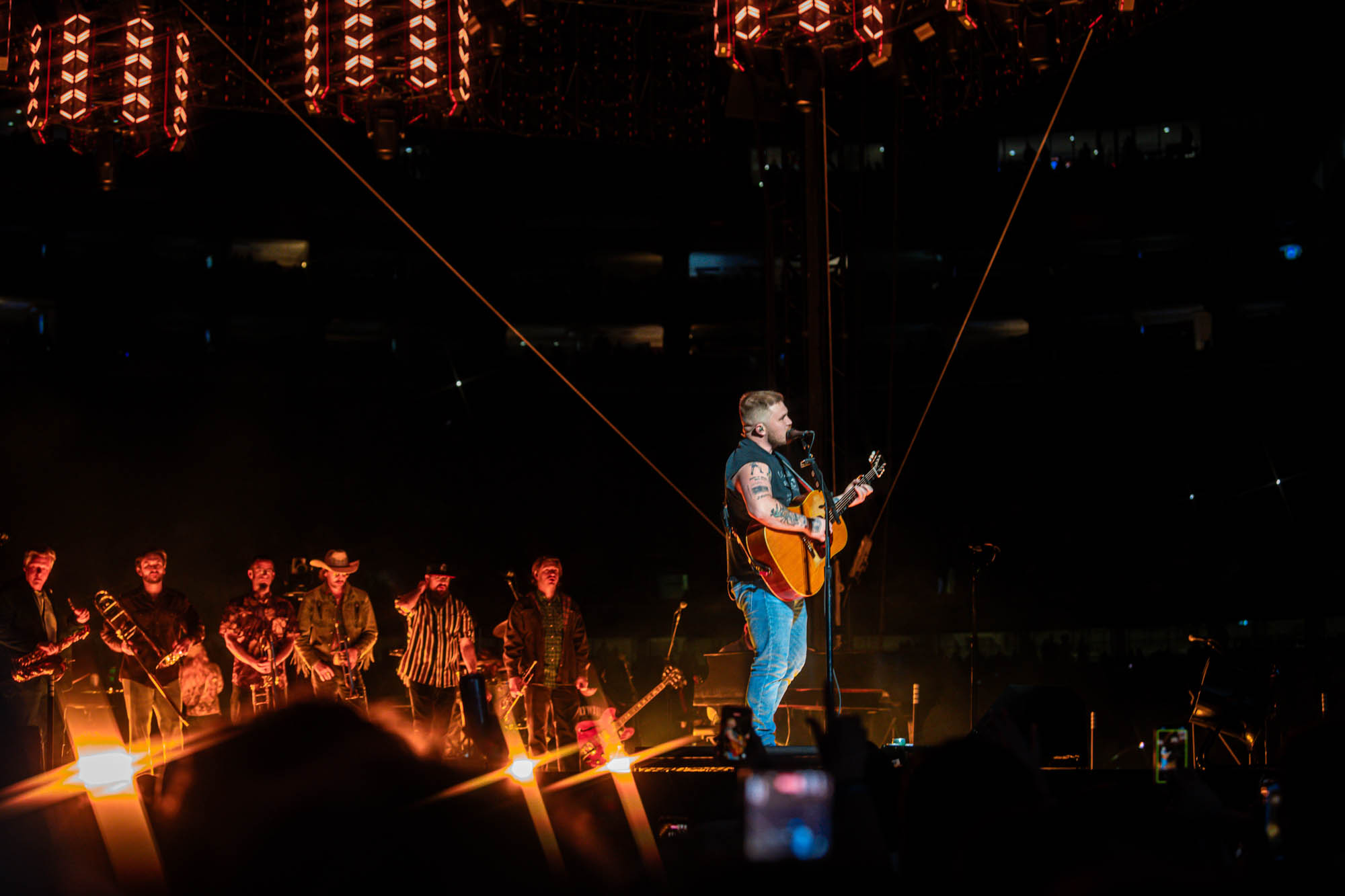 PHOTOS: Zach Bryan performs at Tiger Stadium
