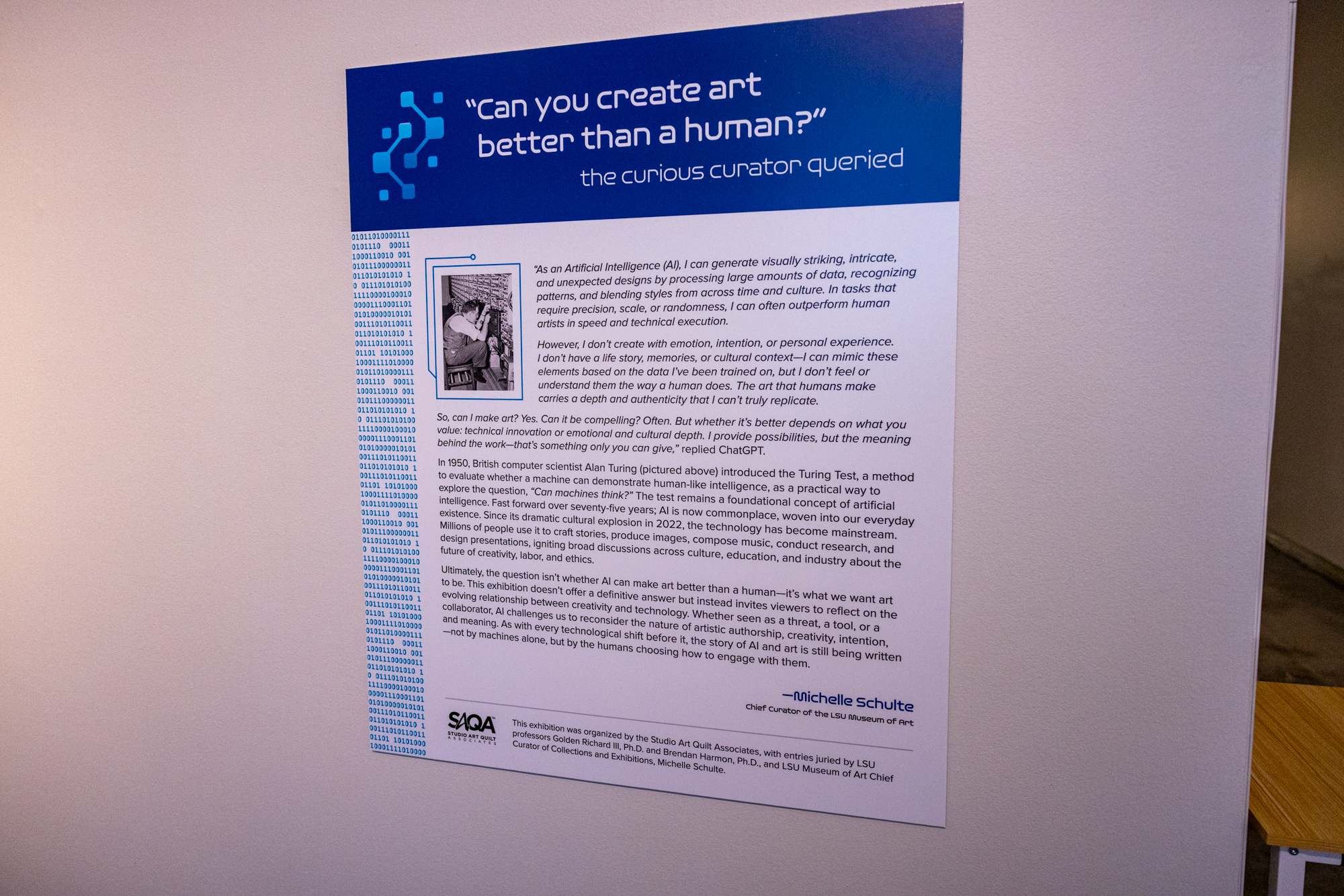 PHOTOS: LSU Museum of Art hosts AI-themed exhibition