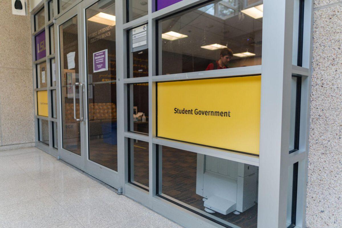 The LSU Student Government office sits open on Tuesday, May 3, 2022, inside the Student Union on Highland Road in Baton Rouge, La.