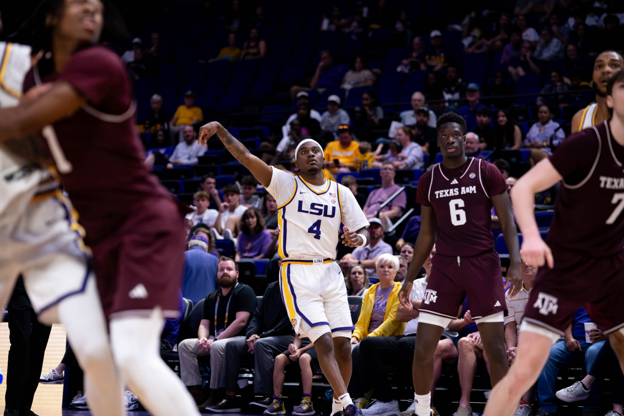 PHOTOS: LSU men's basketball suffers triple overtime loss to Texas A&M