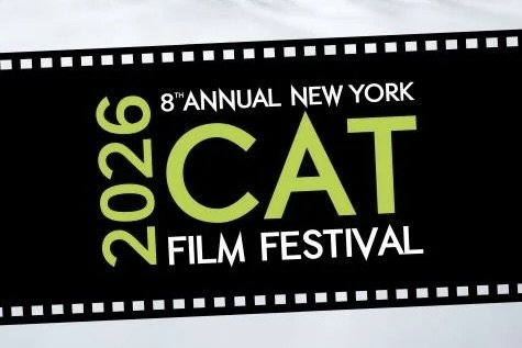 2026 New York Cat Film Festival poster (courtesy of the NY Cat Film Festival).