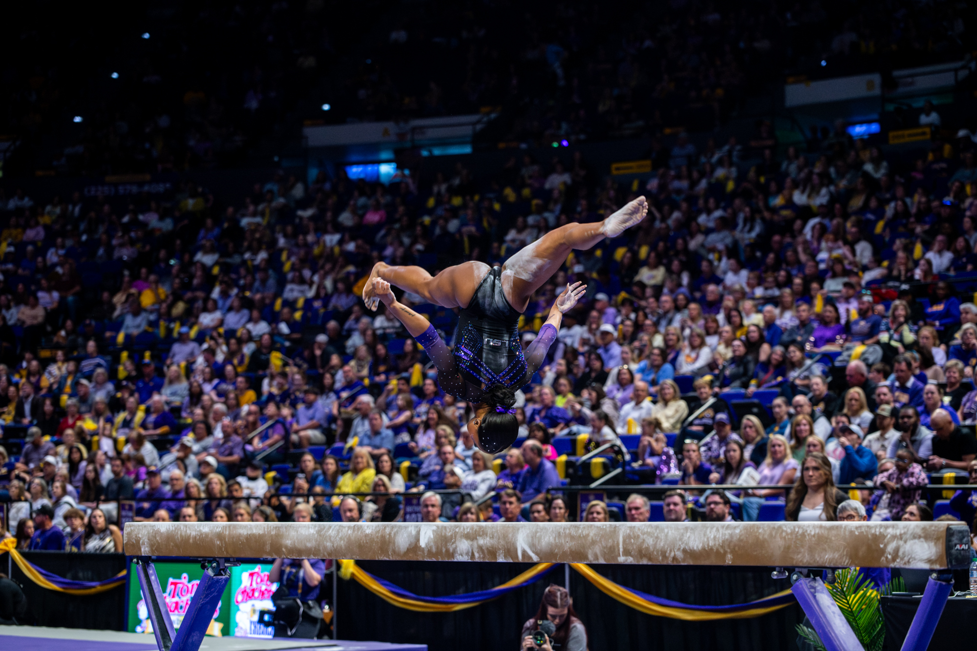 PHOTOS: LSU gymnastics stuns Arkansas on senior night