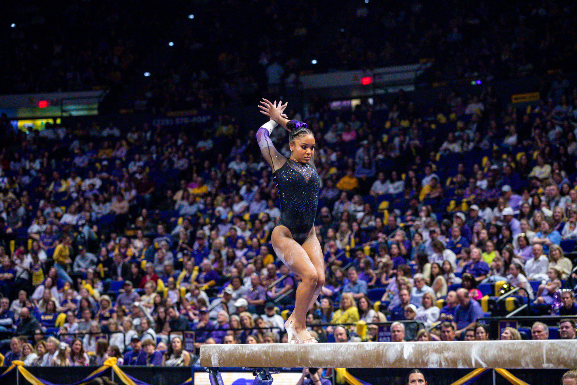 PHOTOS: LSU gymnastics stuns Arkansas on senior night