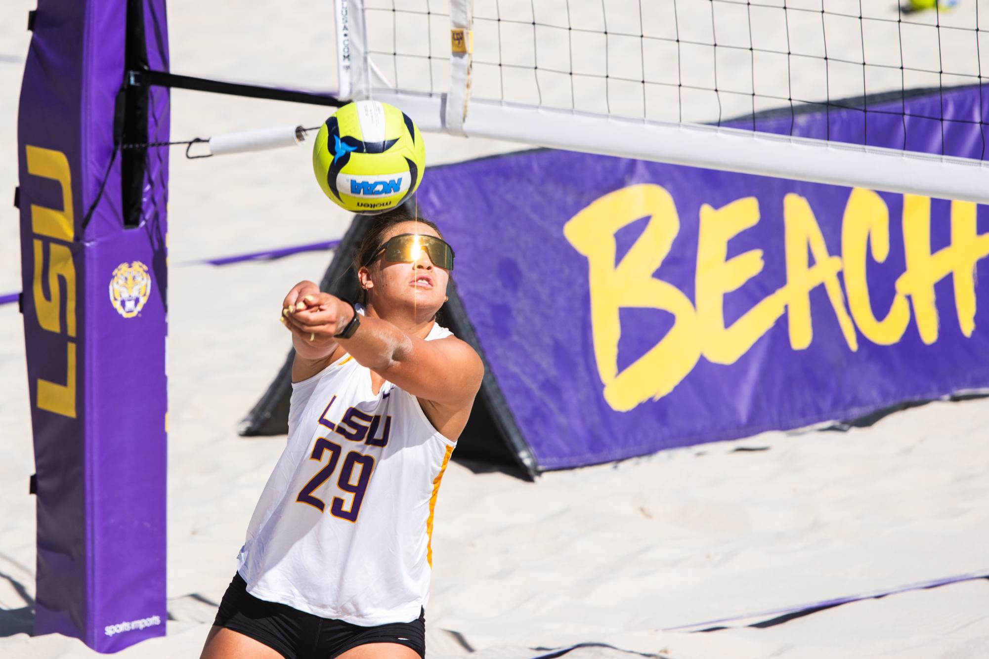 PHOTOS: LSU beach volleyball defeats Texas A&M-Kingsville